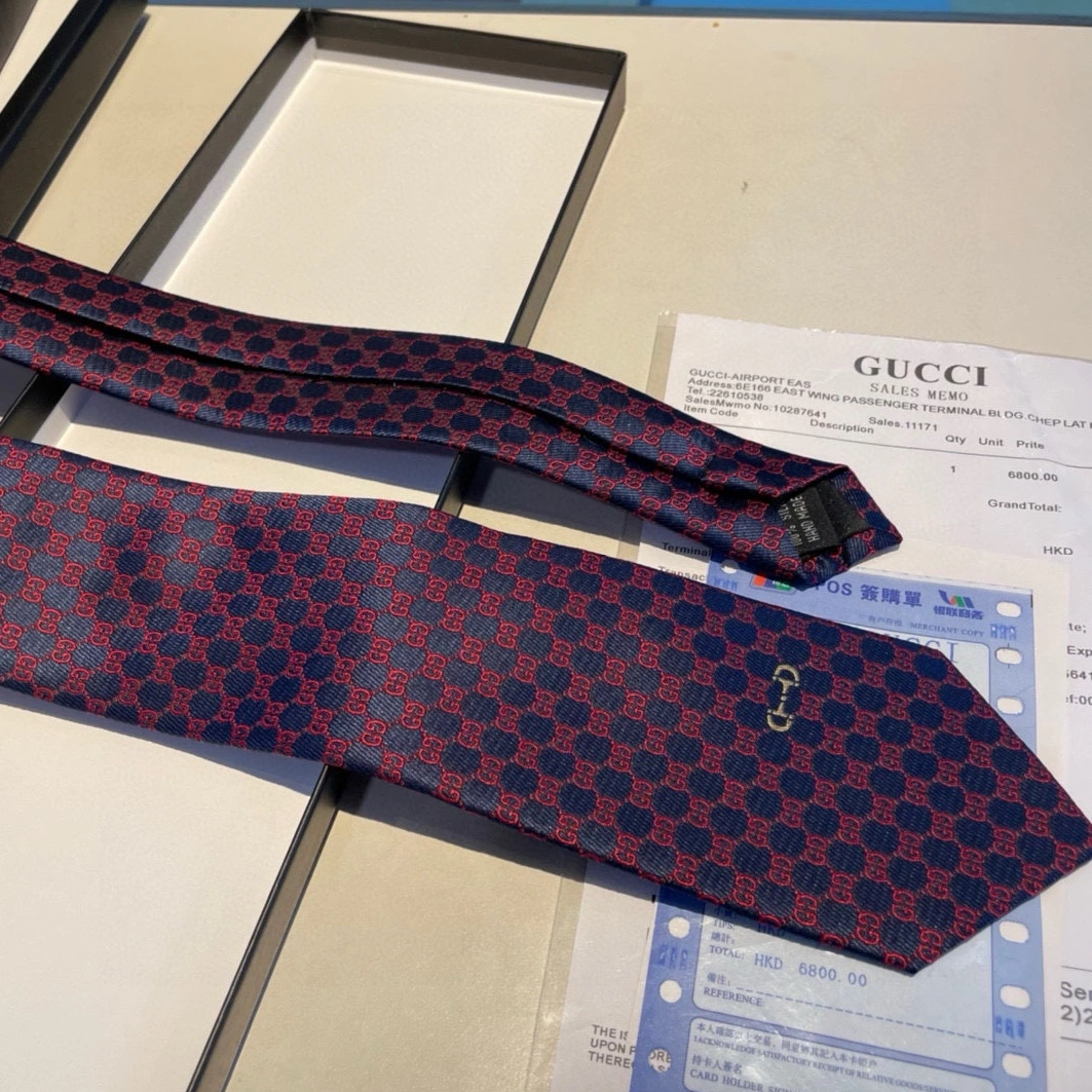 Gucci Necktie For Men Unique 7825