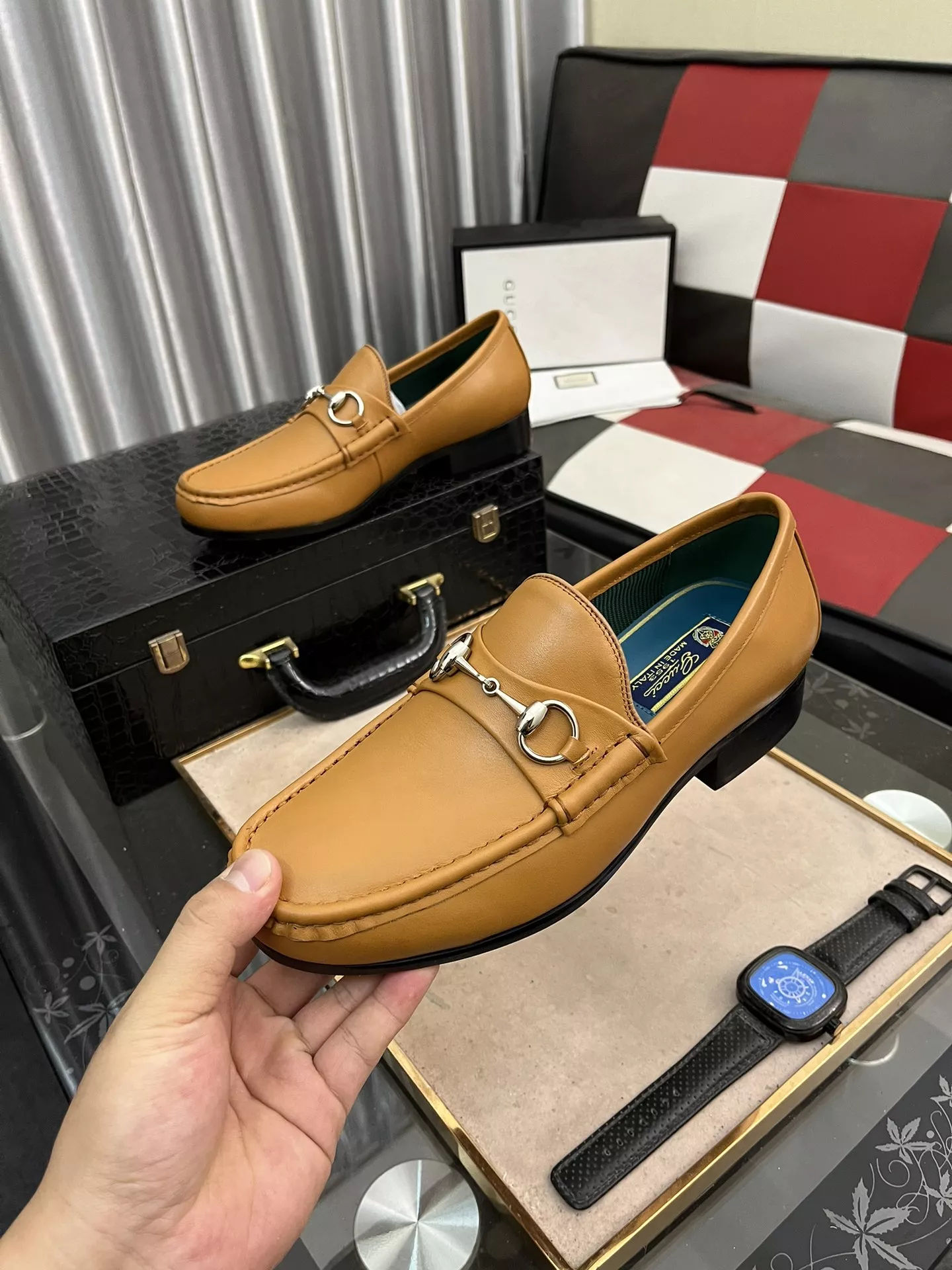 Gucci Oxfords Shoes For Men Affordable 4096