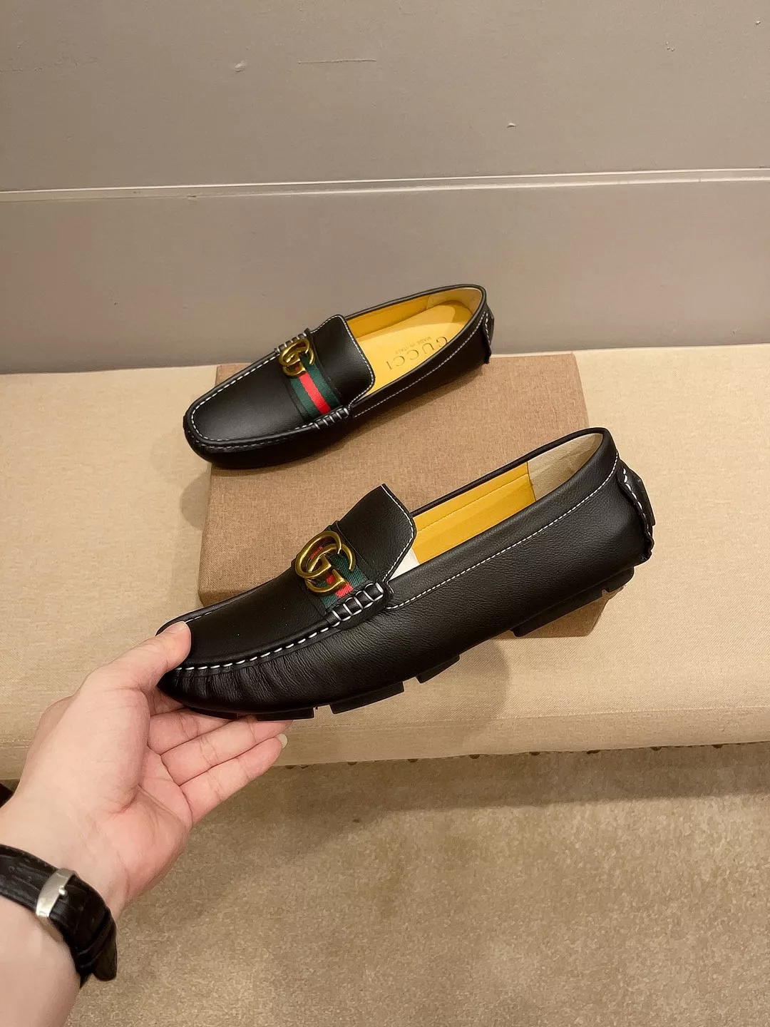 Gucci Oxfords Shoes For Men Affordable 7844