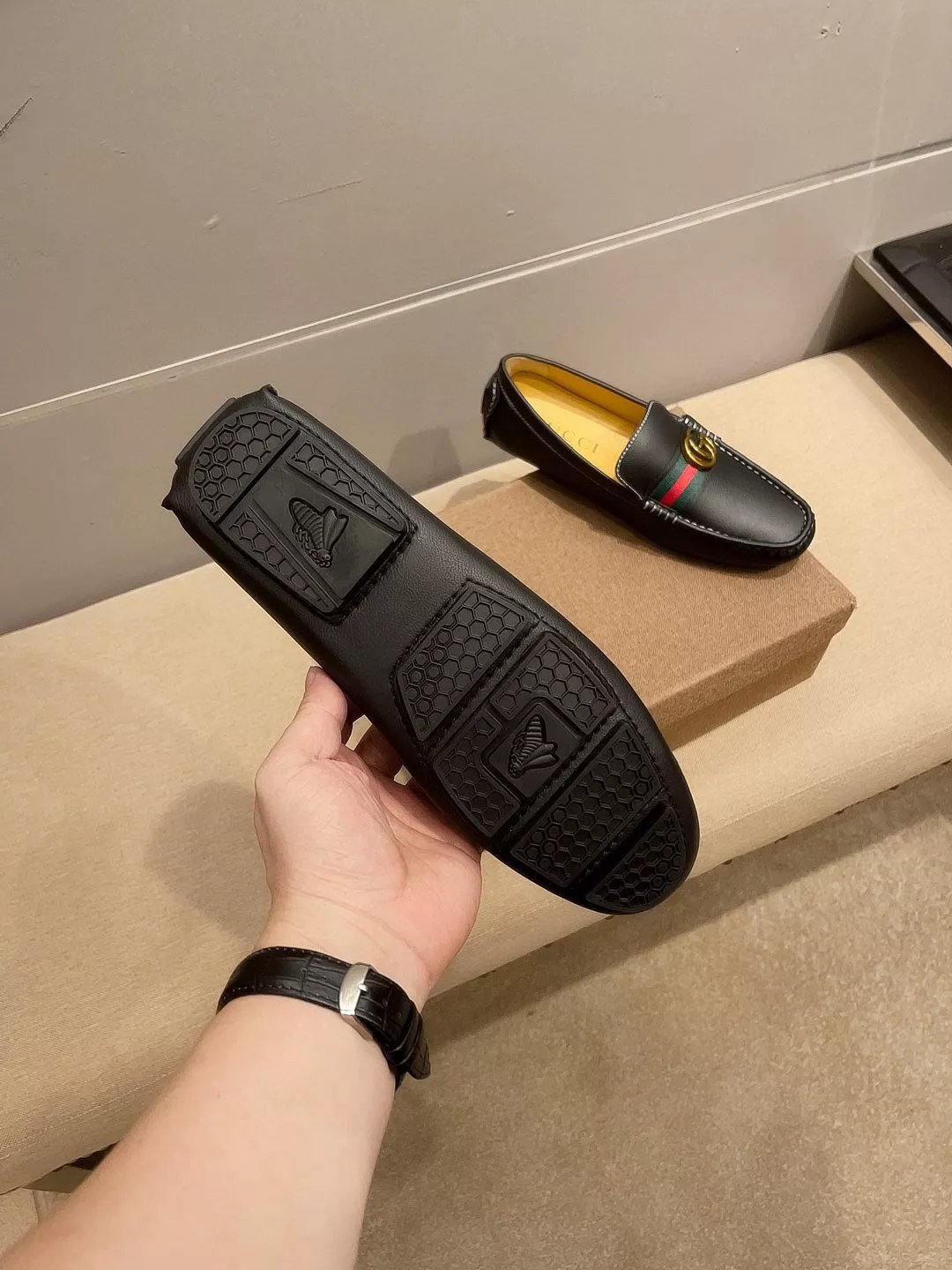 Gucci Oxfords Shoes For Men Affordable 7844