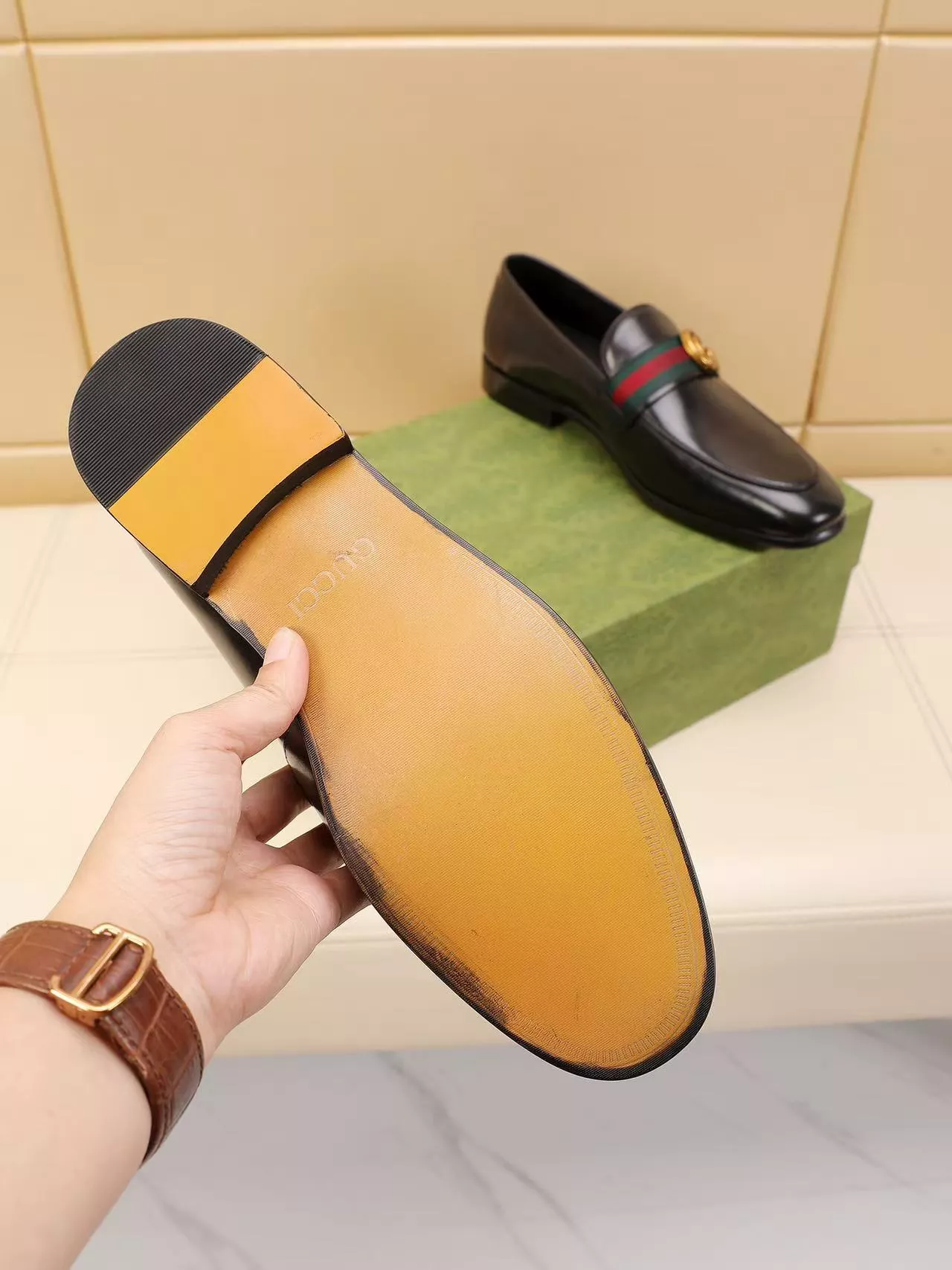 Gucci Oxfords Shoes For Men AllSeason 9390