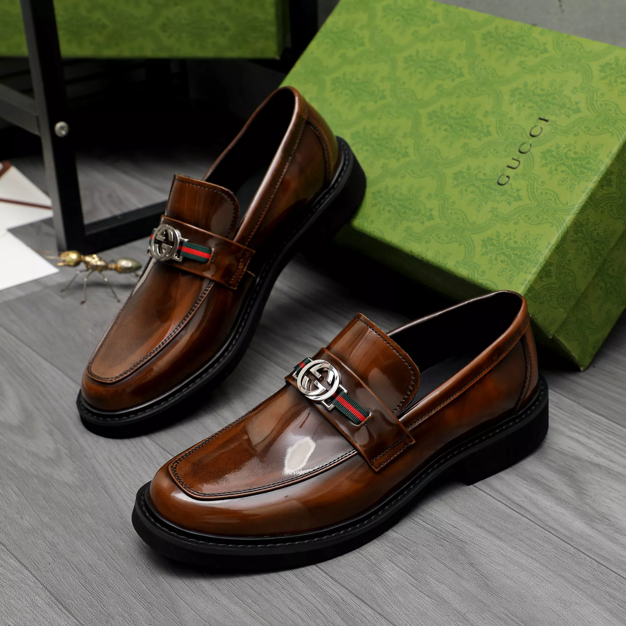 Gucci Oxfords Shoes For Men Elegant 3845