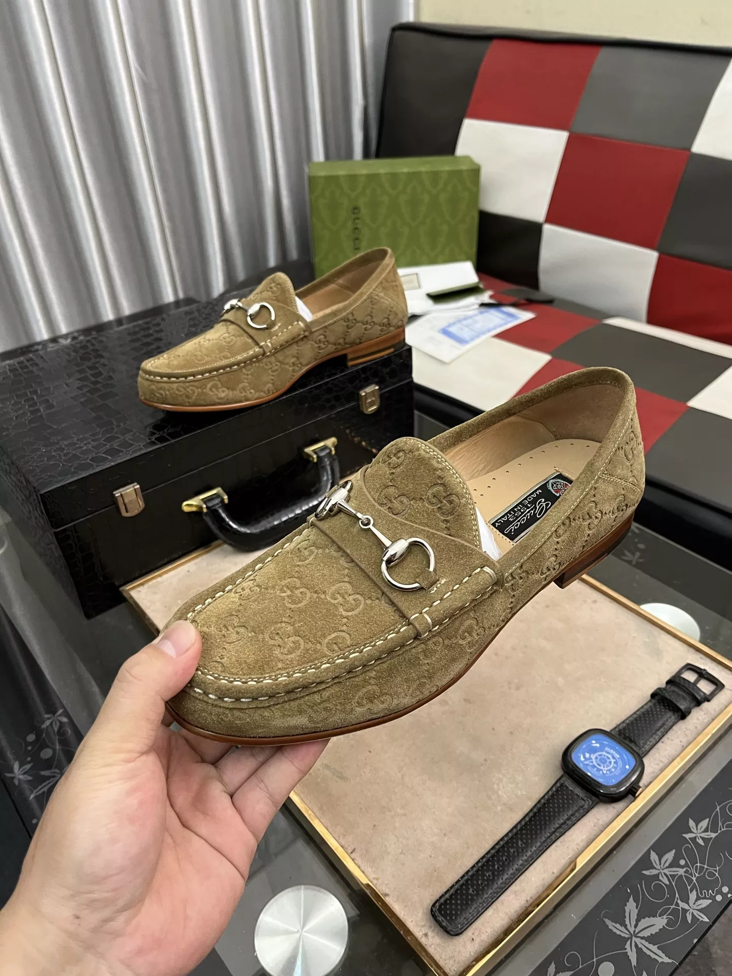 Gucci Oxfords Shoes For Men Elegant 6432