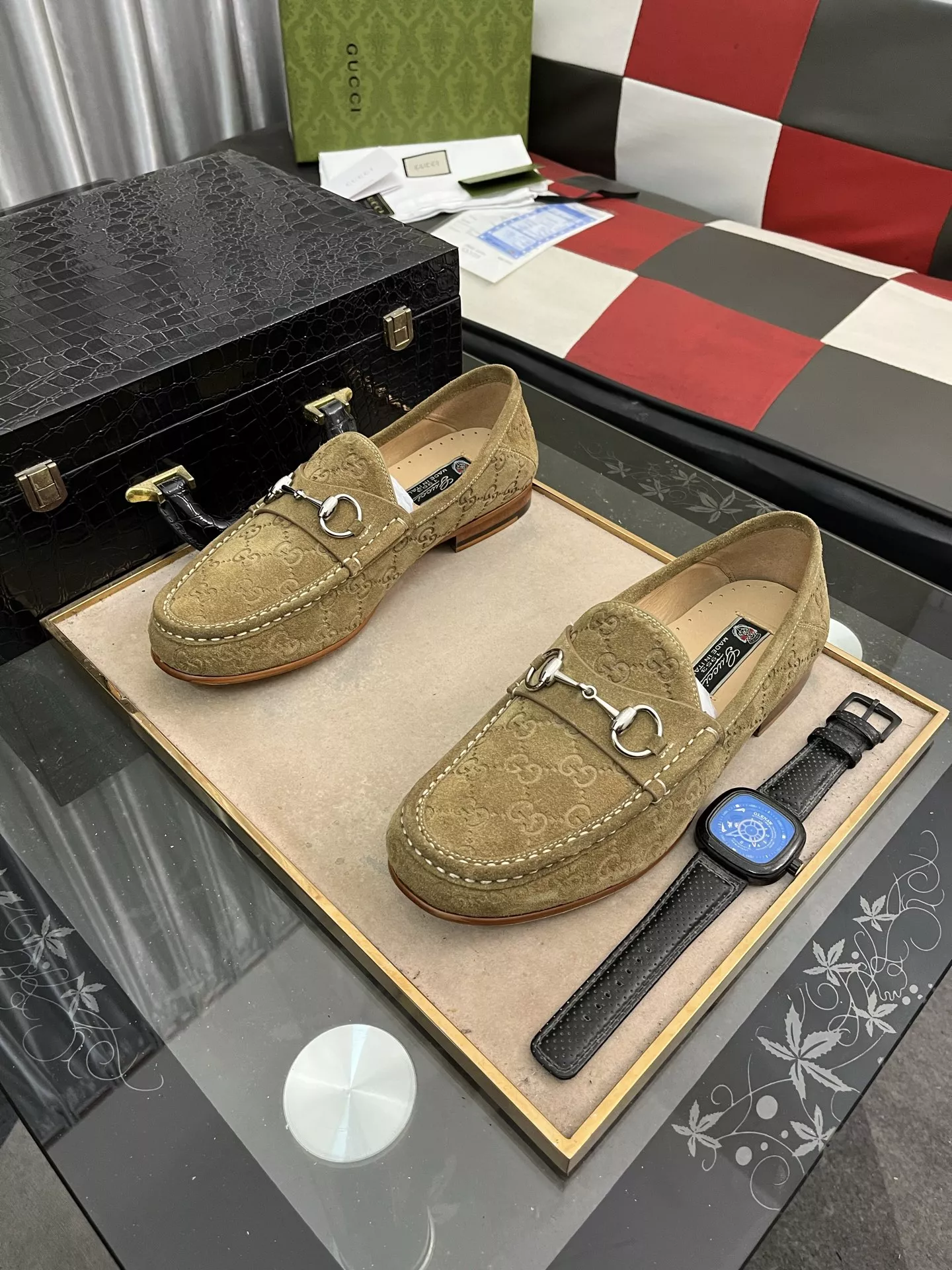 Gucci Oxfords Shoes For Men Elegant 6432