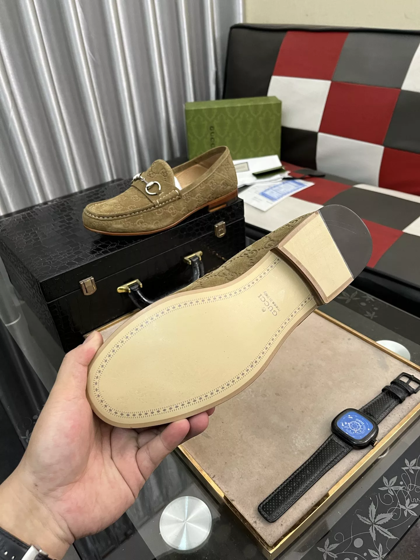 Gucci Oxfords Shoes For Men Elegant 6432
