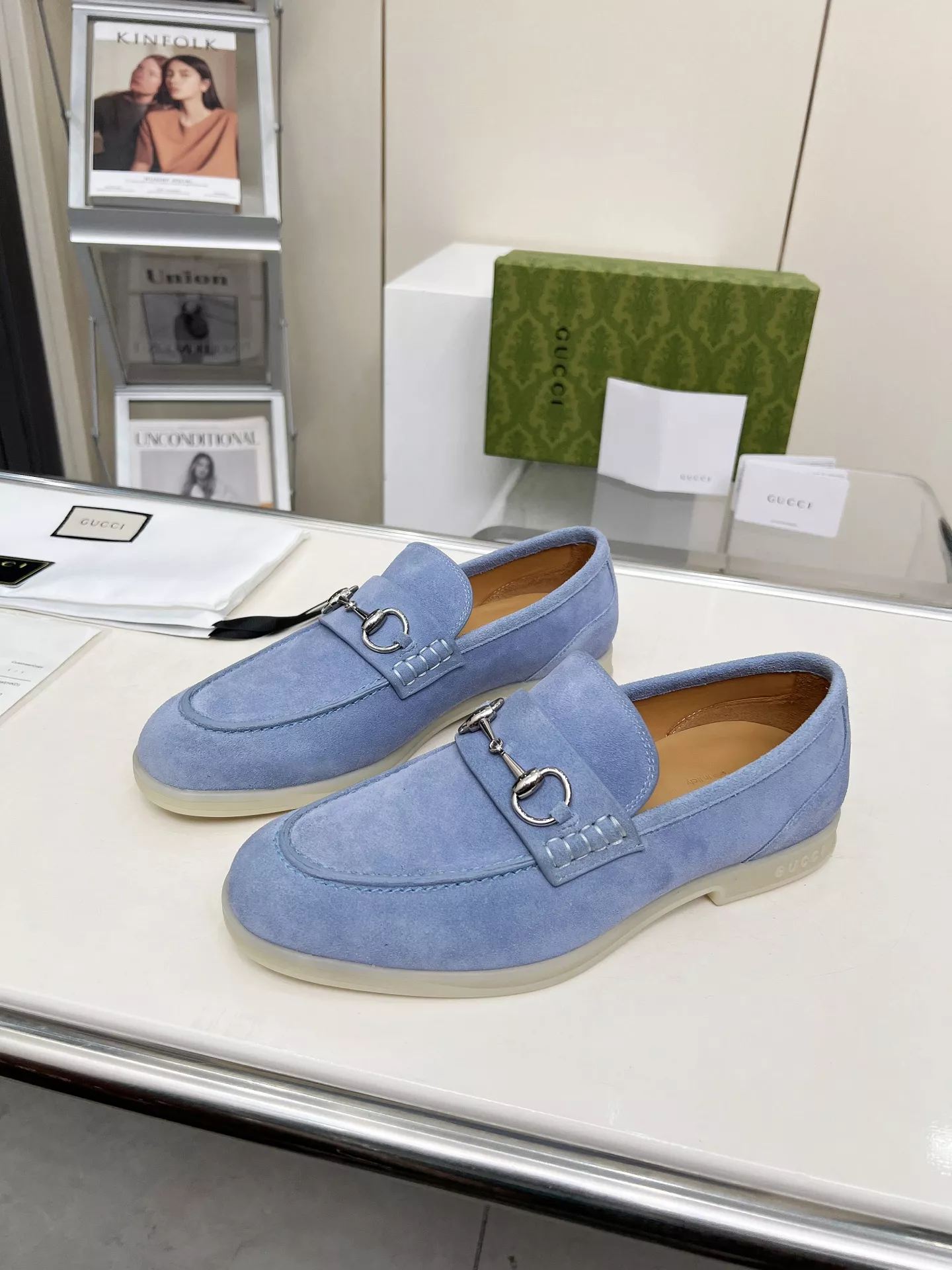 Gucci Oxfords Shoes For Men Minimalist 7951