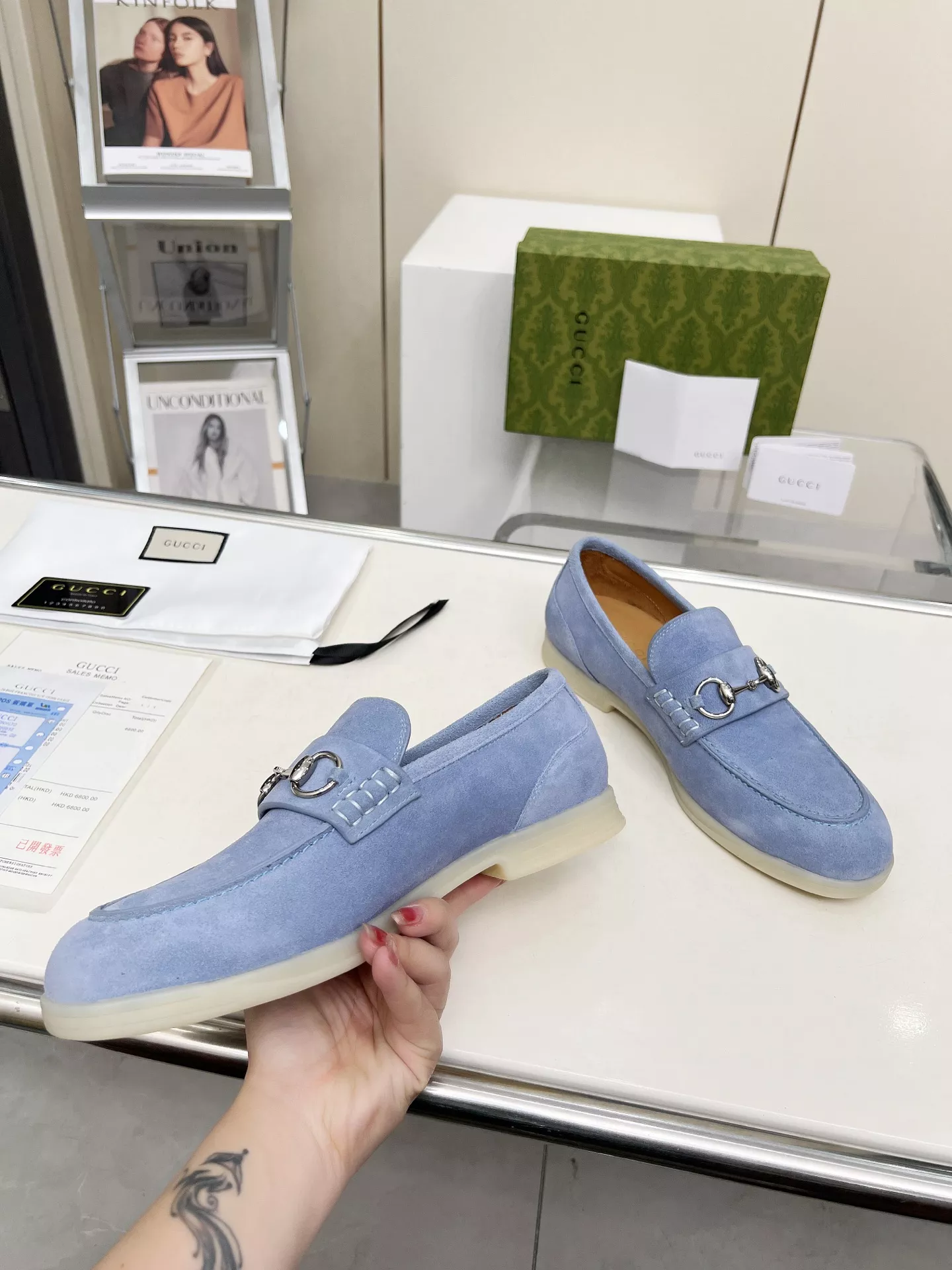 Gucci Oxfords Shoes For Men Minimalist 7951