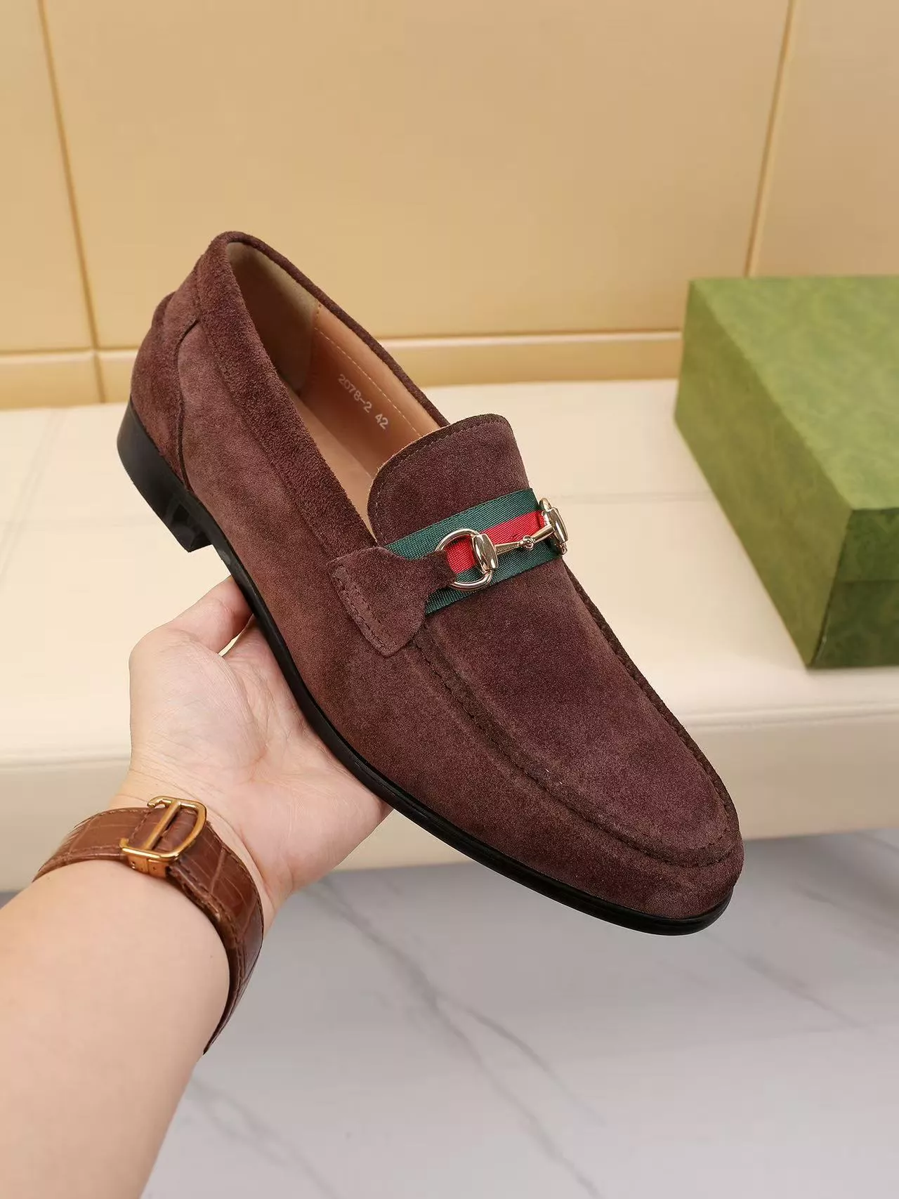 Gucci Oxfords Shoes For Men NewStyle 3210