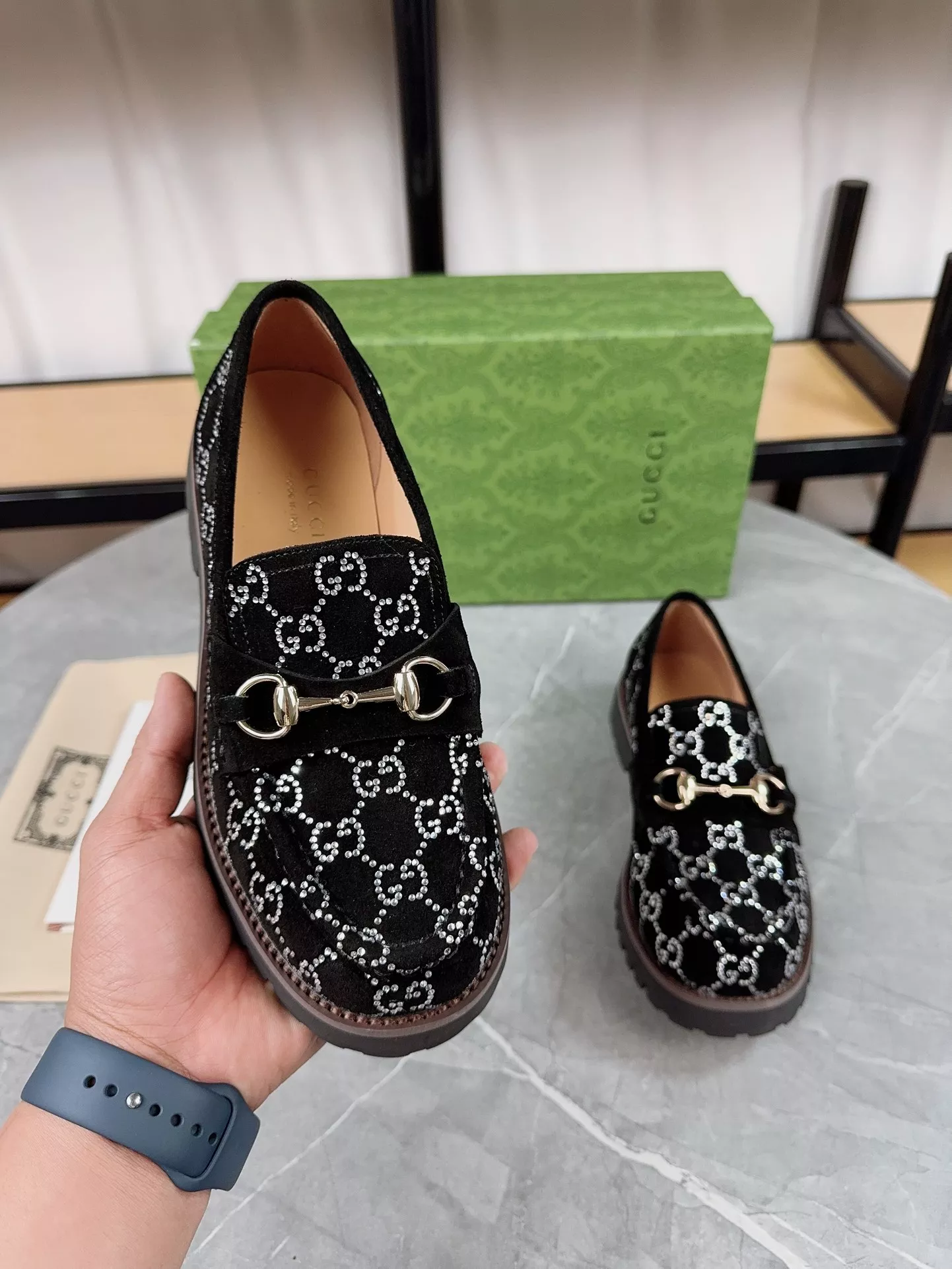 Gucci Oxfords Shoes For Men Soft 6165