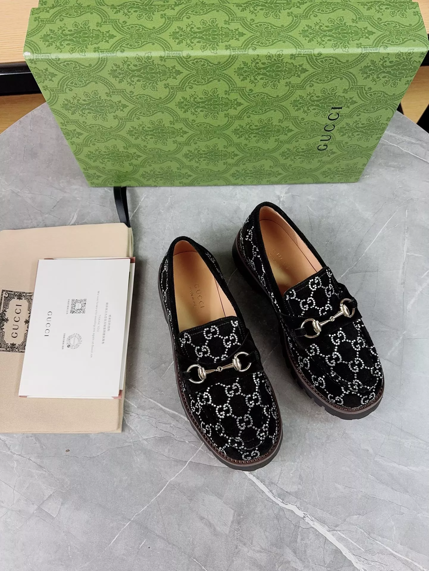 Gucci Oxfords Shoes For Men Soft 6165
