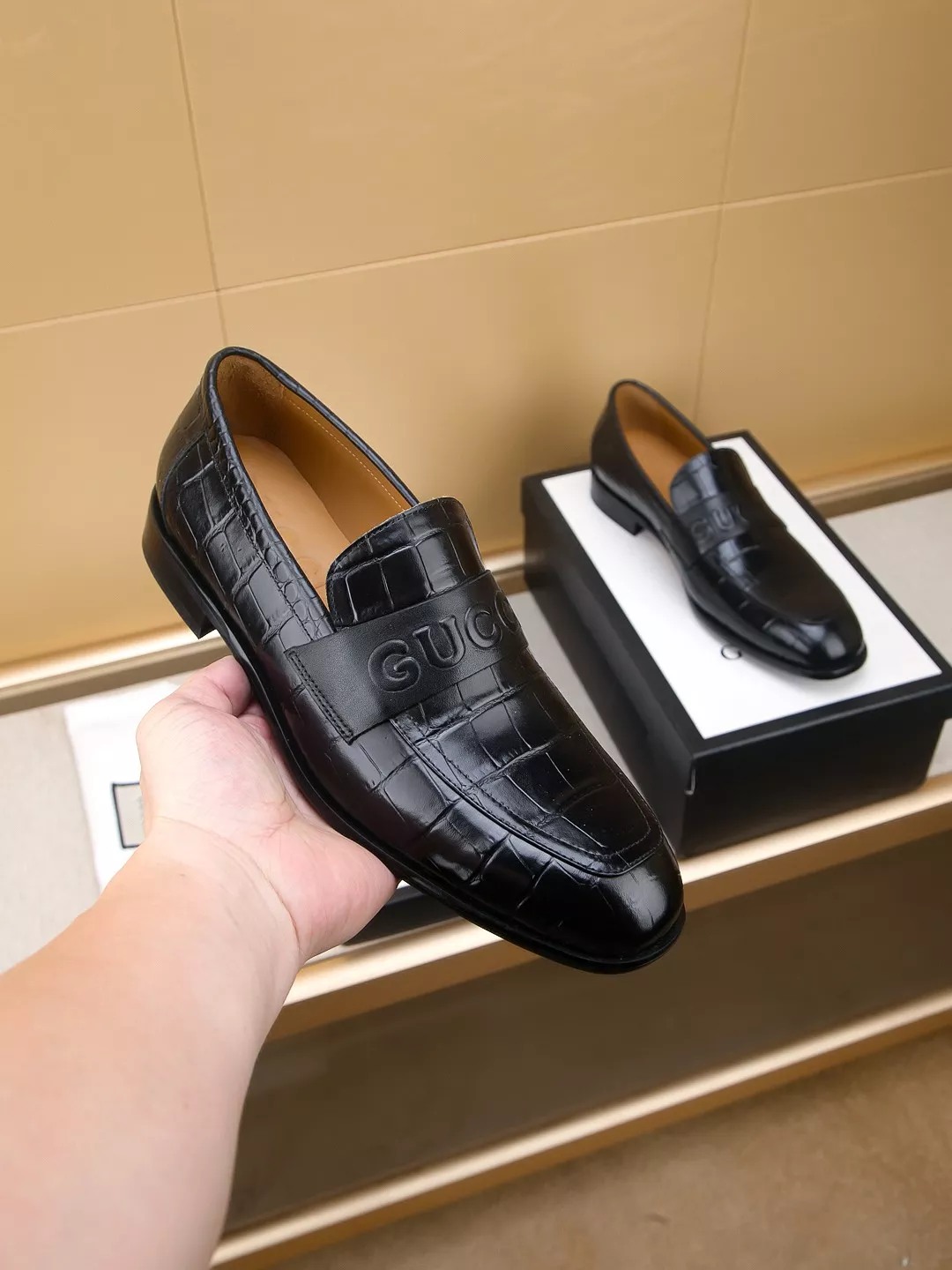 Gucci Oxfords Shoes For Men Stylish 6321