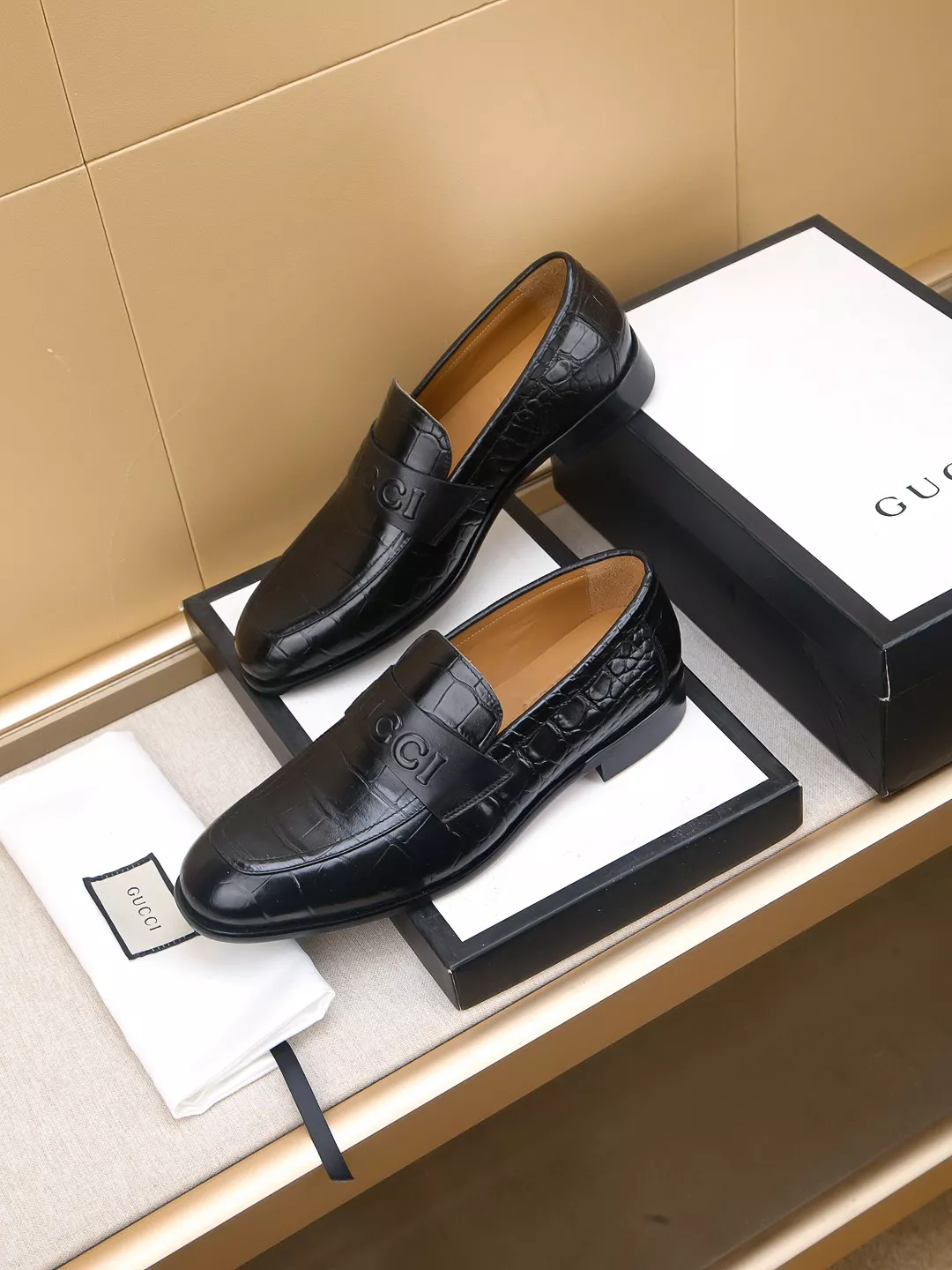 Gucci Oxfords Shoes For Men Stylish 6321