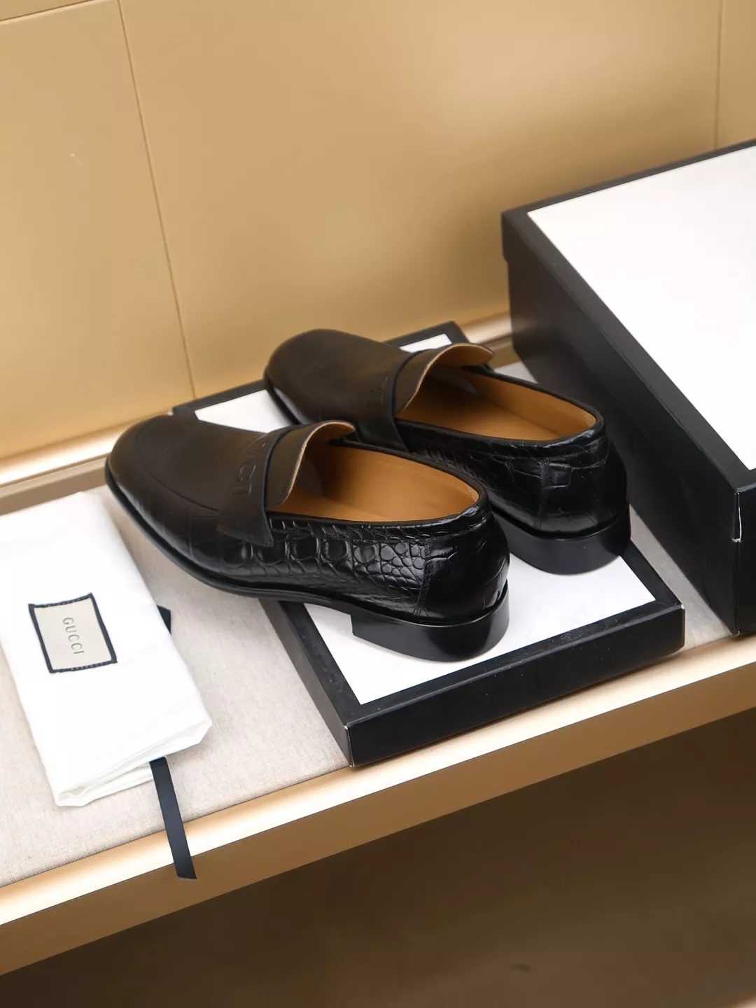 Gucci Oxfords Shoes For Men Stylish 6321