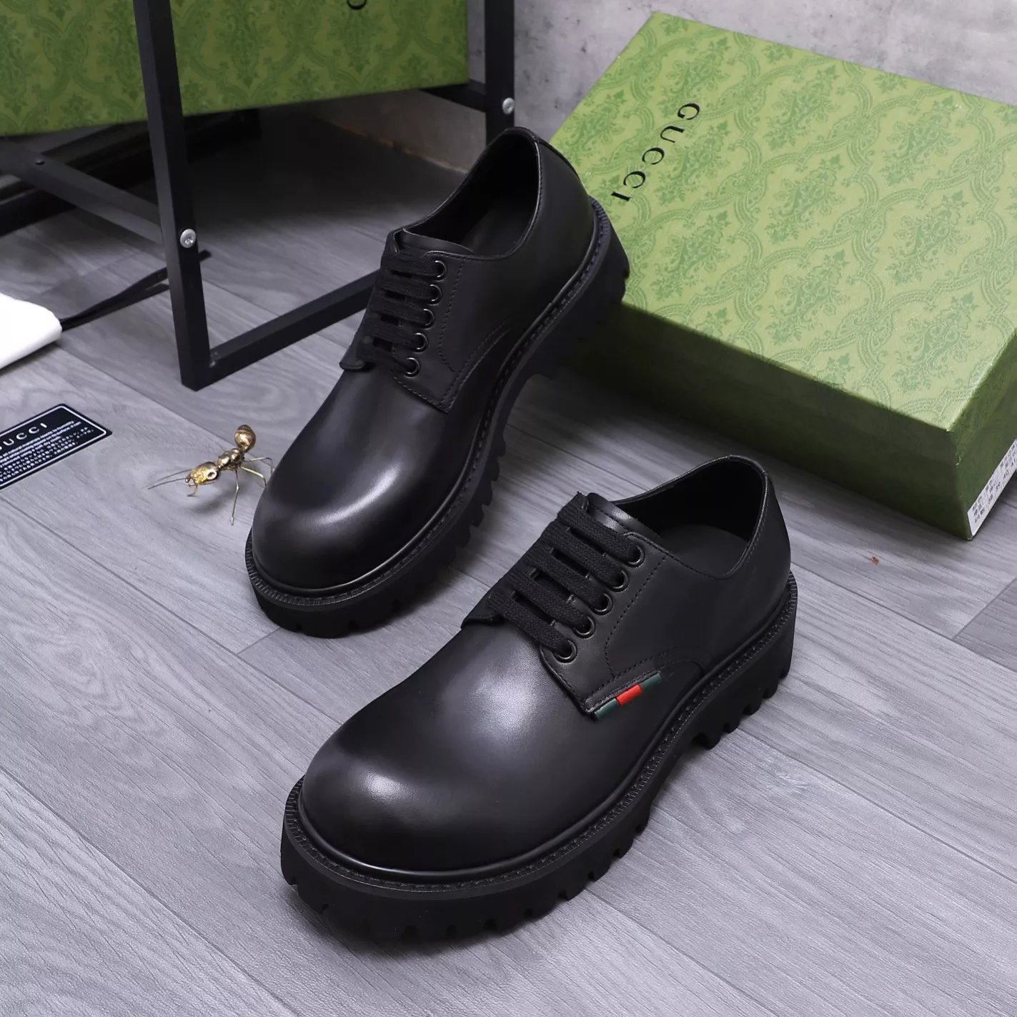 Gucci Oxfords Shoes For Men Trendy 5002