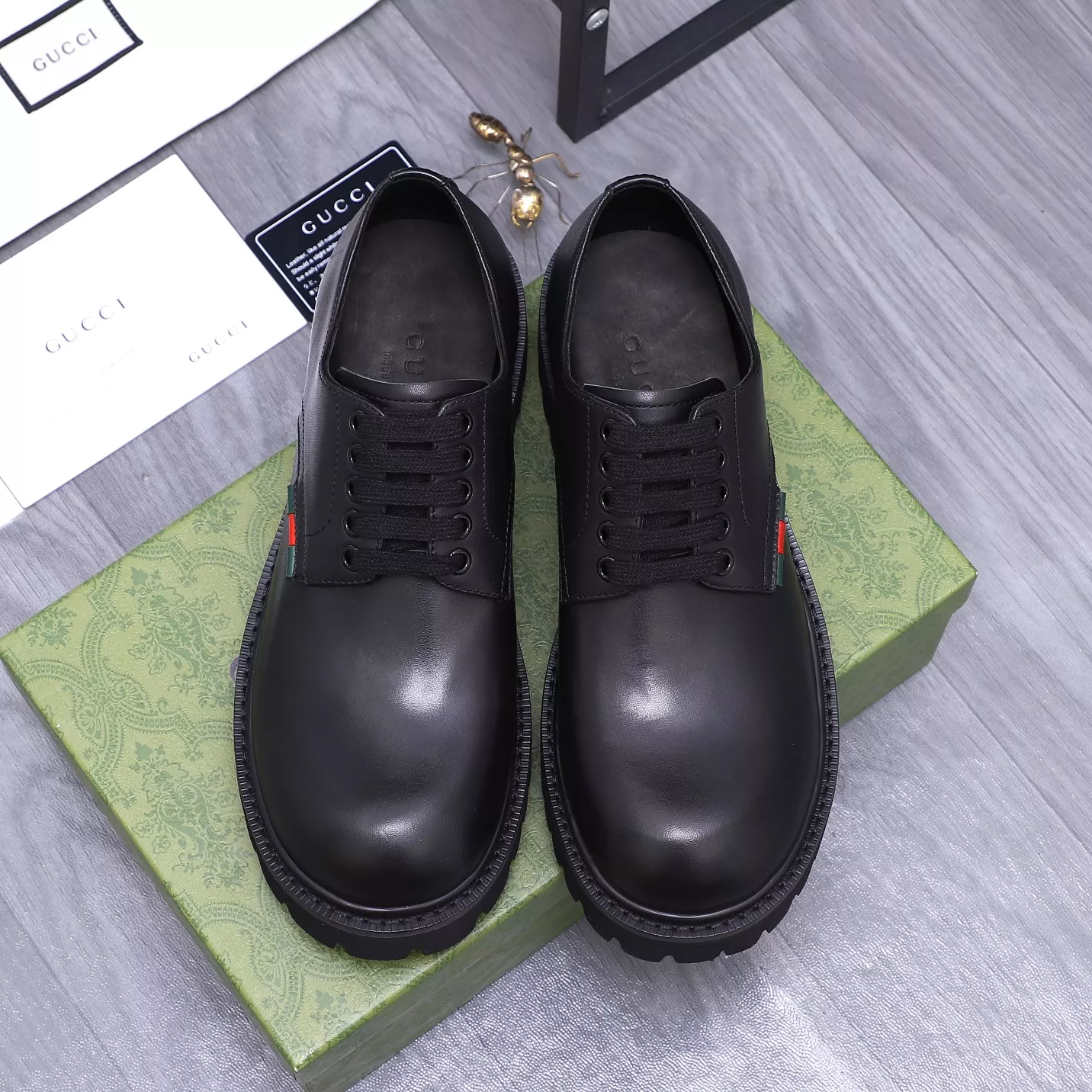 Gucci Oxfords Shoes For Men Trendy 5002