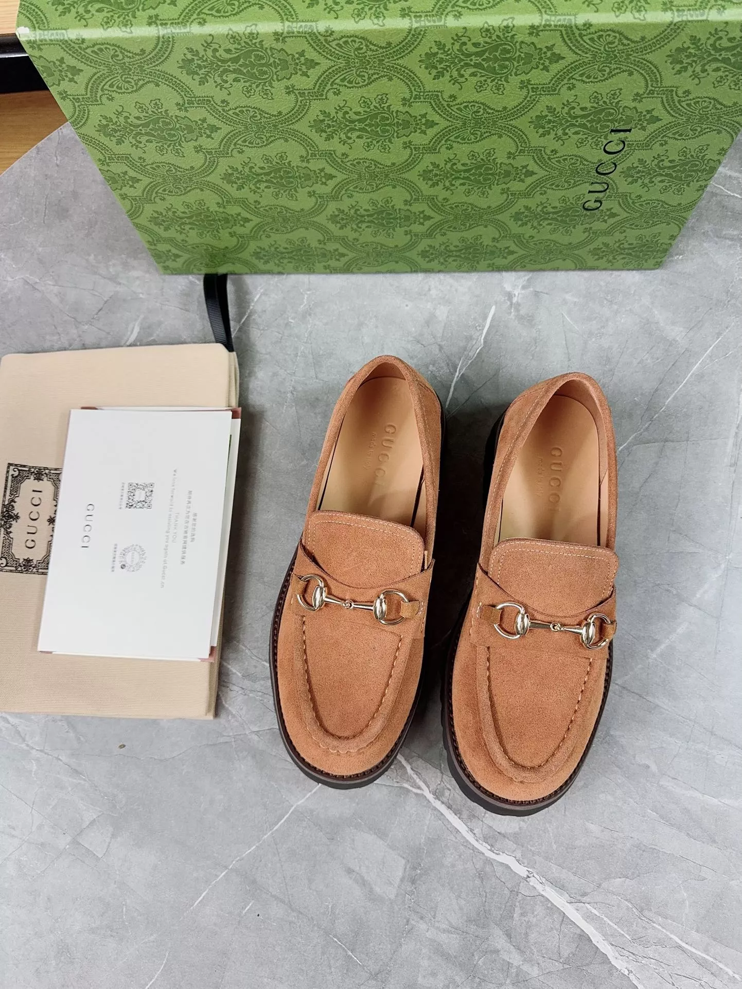 Gucci Oxfords Shoes For Men Vibrant 462