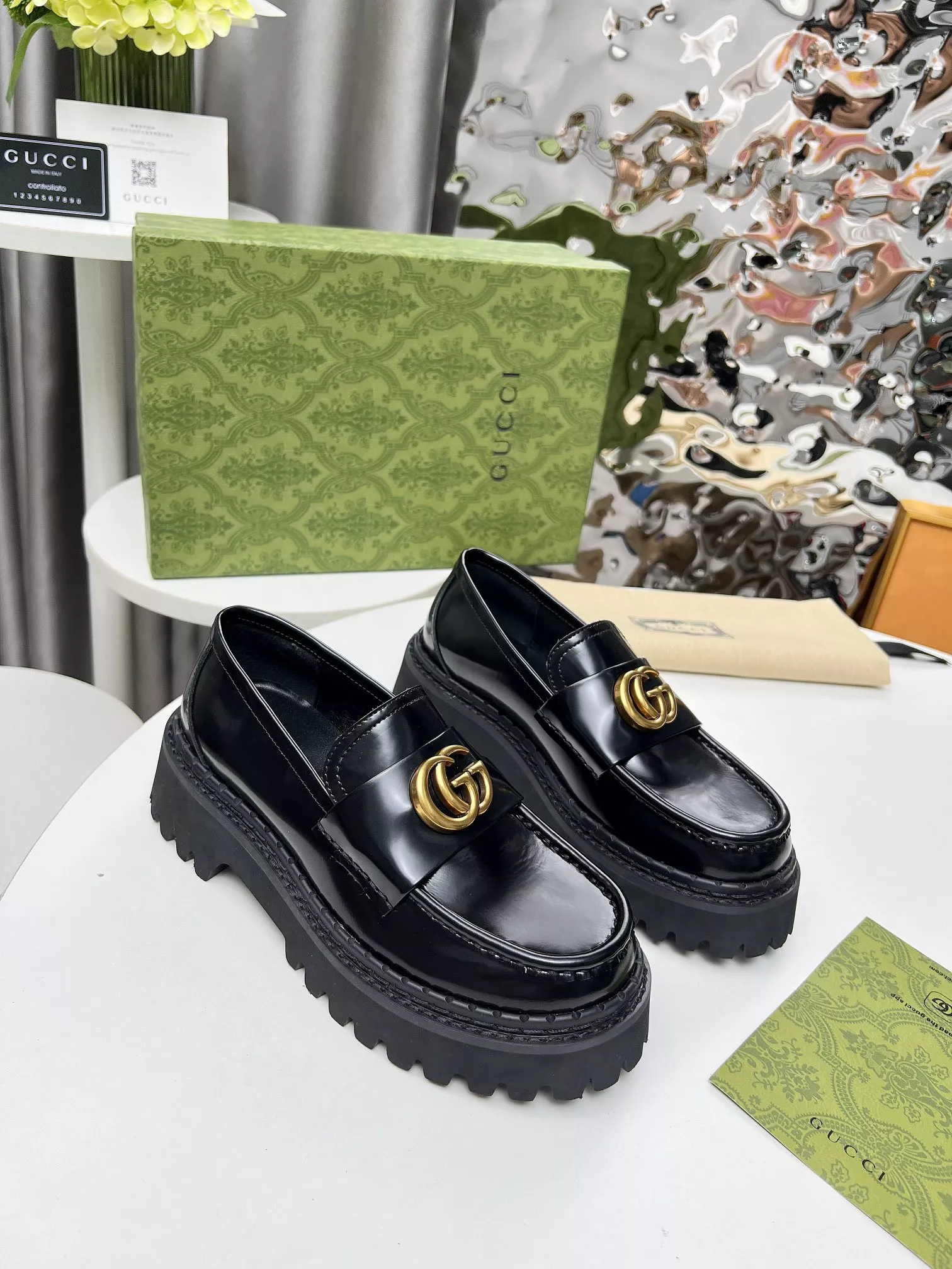 Gucci Oxfords Shoes For Women GoodFit 3140