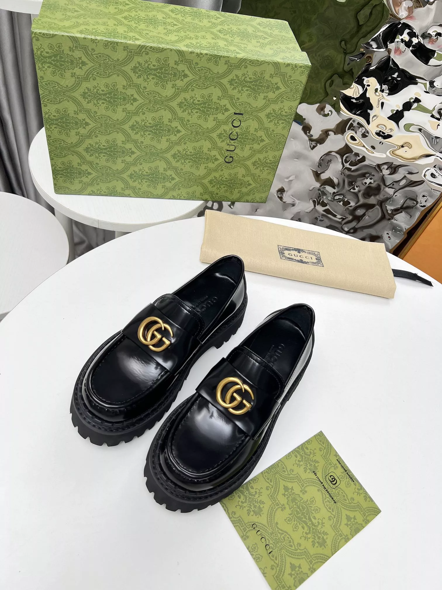 Gucci Oxfords Shoes For Women GoodFit 3140