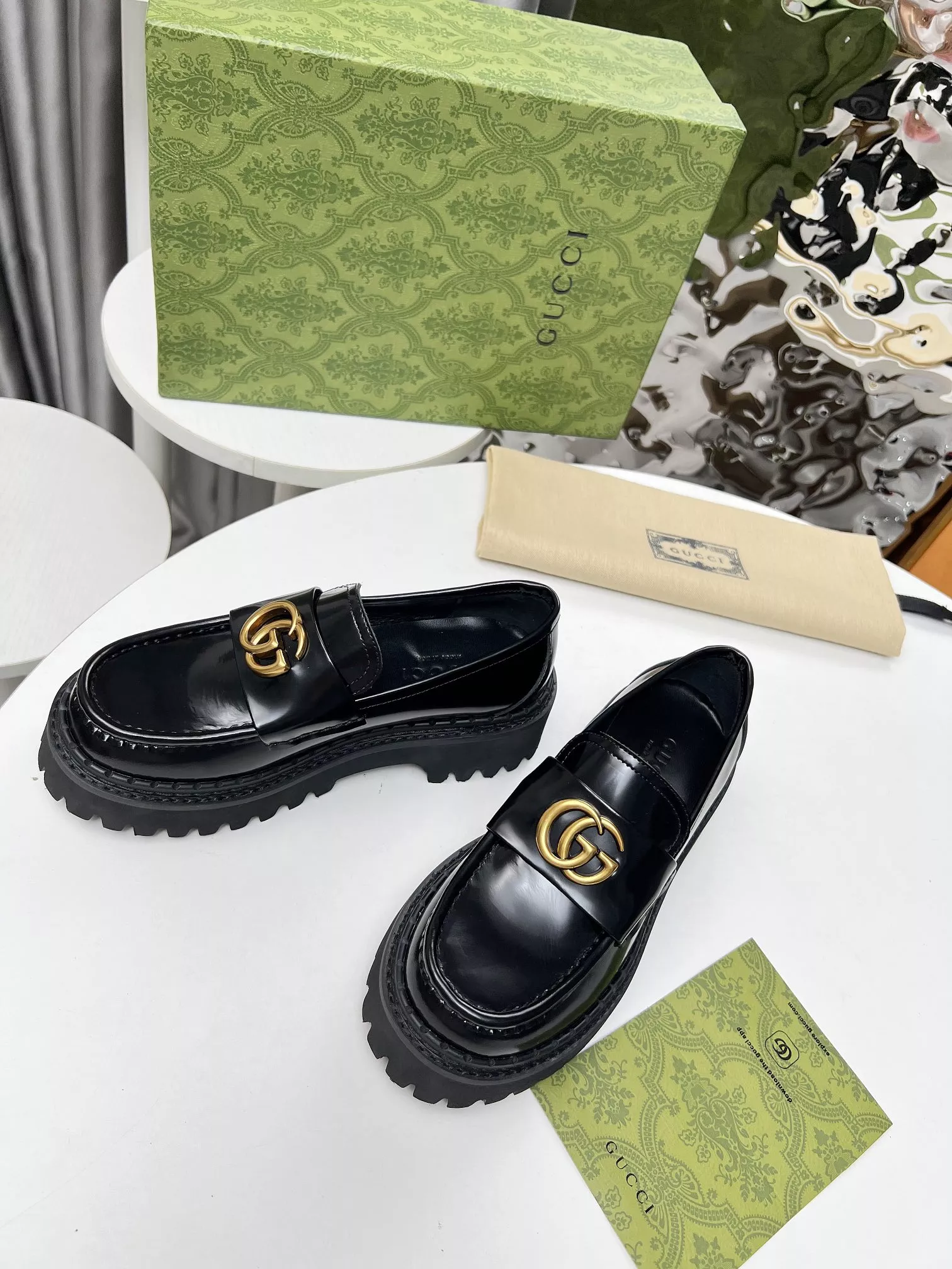 Gucci Oxfords Shoes For Women GoodFit 3140