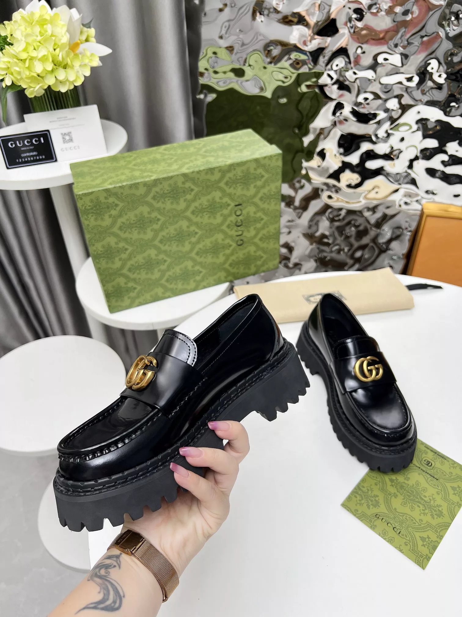 Gucci Oxfords Shoes For Women GoodFit 3140