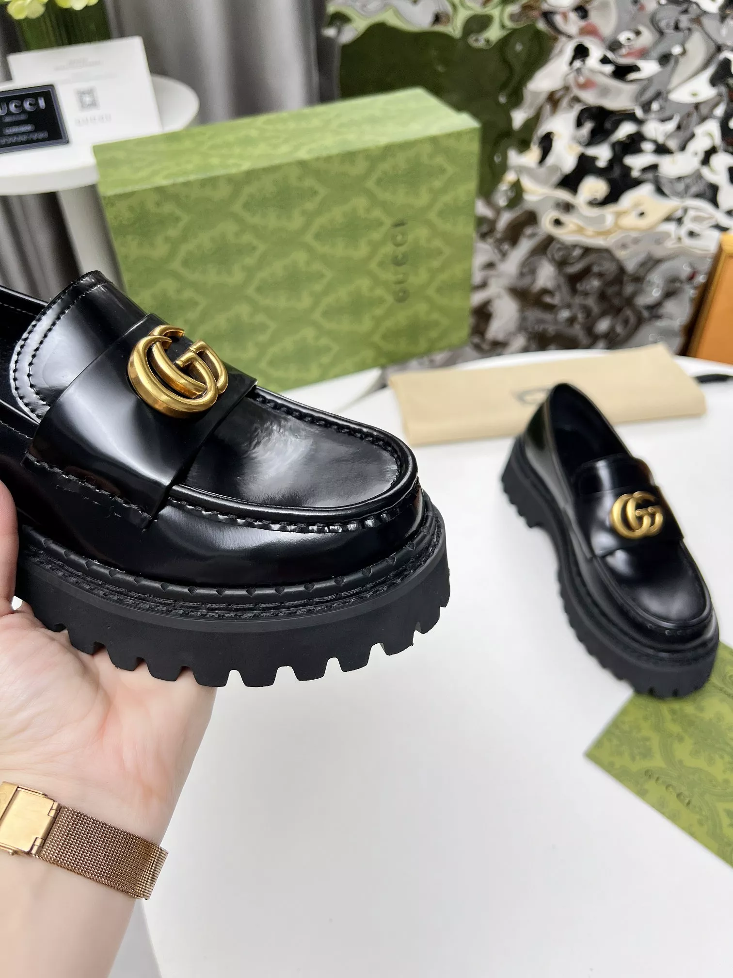 Gucci Oxfords Shoes For Women GoodFit 3140