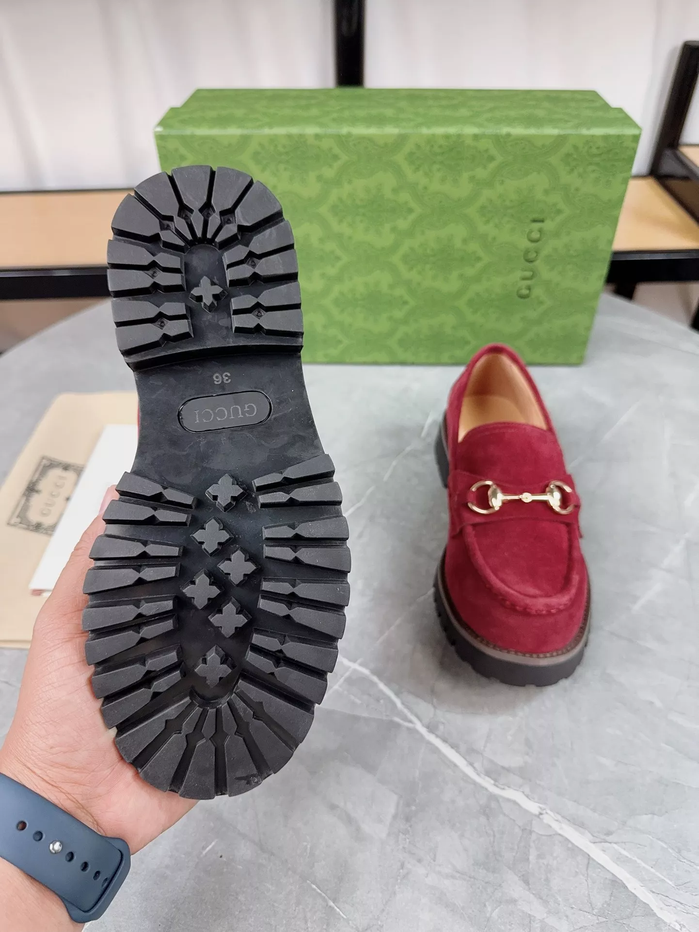 Gucci Oxfords Shoes For Women Popular 3727