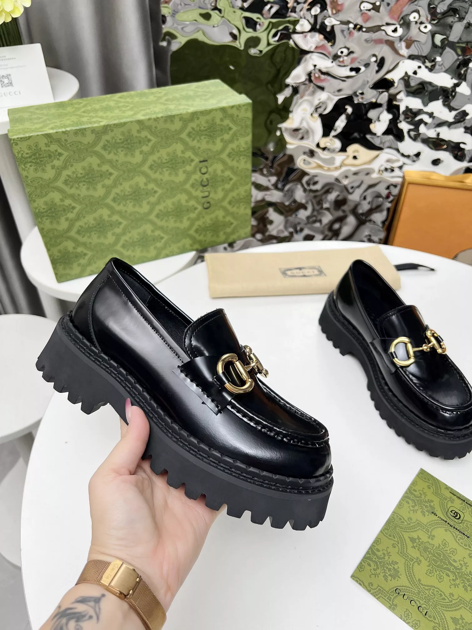 Gucci Oxfords Shoes For Women SmartChoice 6149