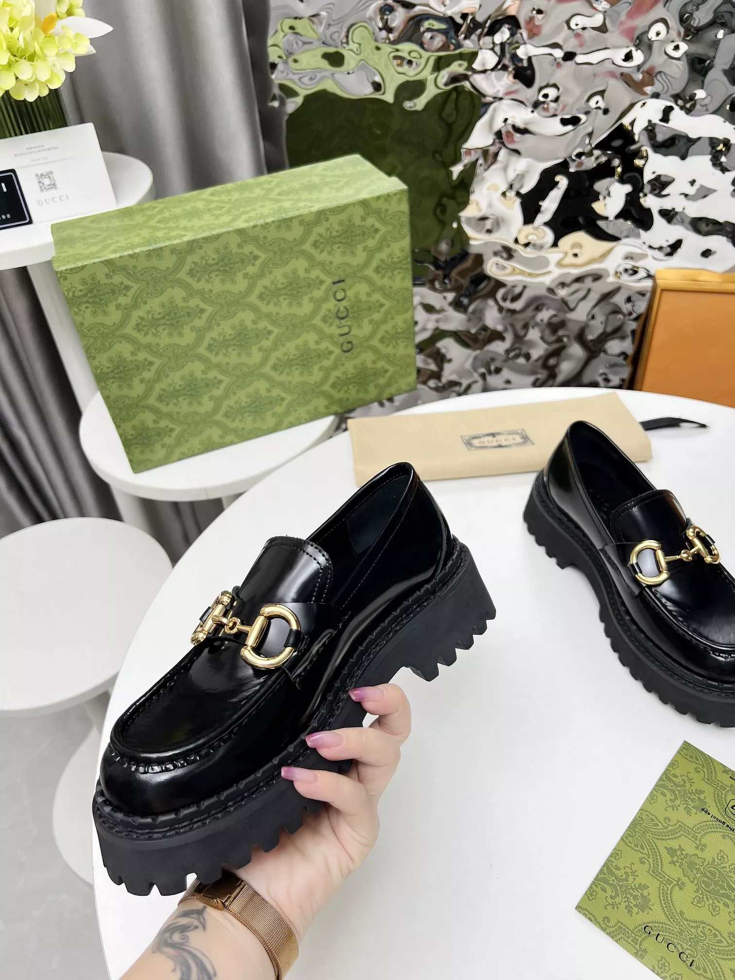 Gucci Oxfords Shoes For Women SmartChoice 6149