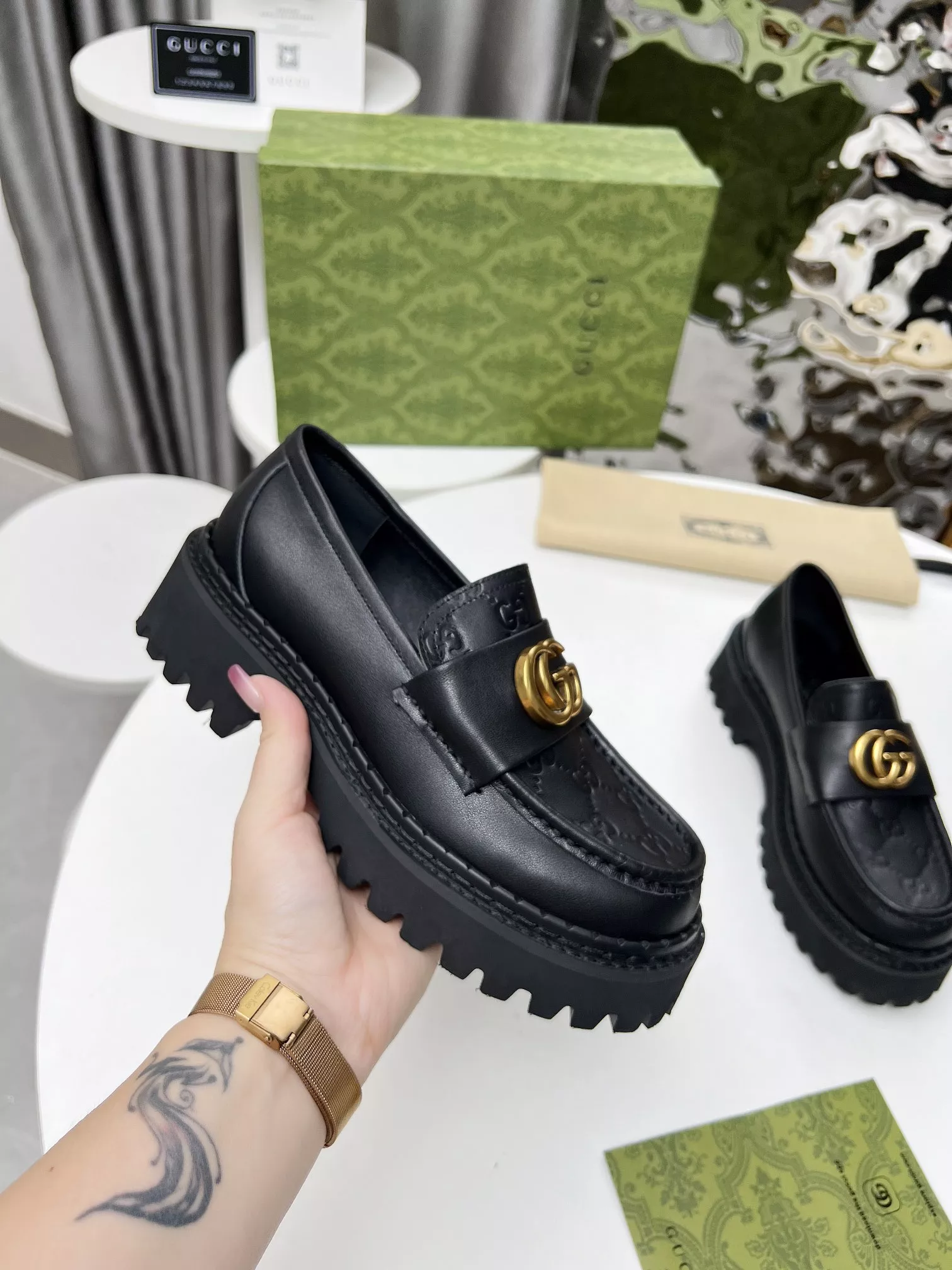 Gucci Oxfords Shoes For Women Unique 8692
