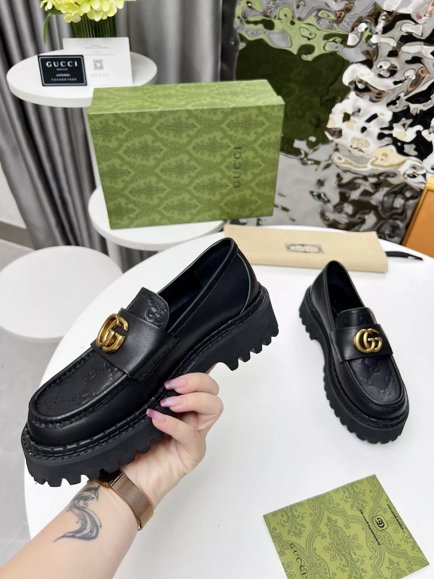 Gucci Oxfords Shoes For Women Unique 8692