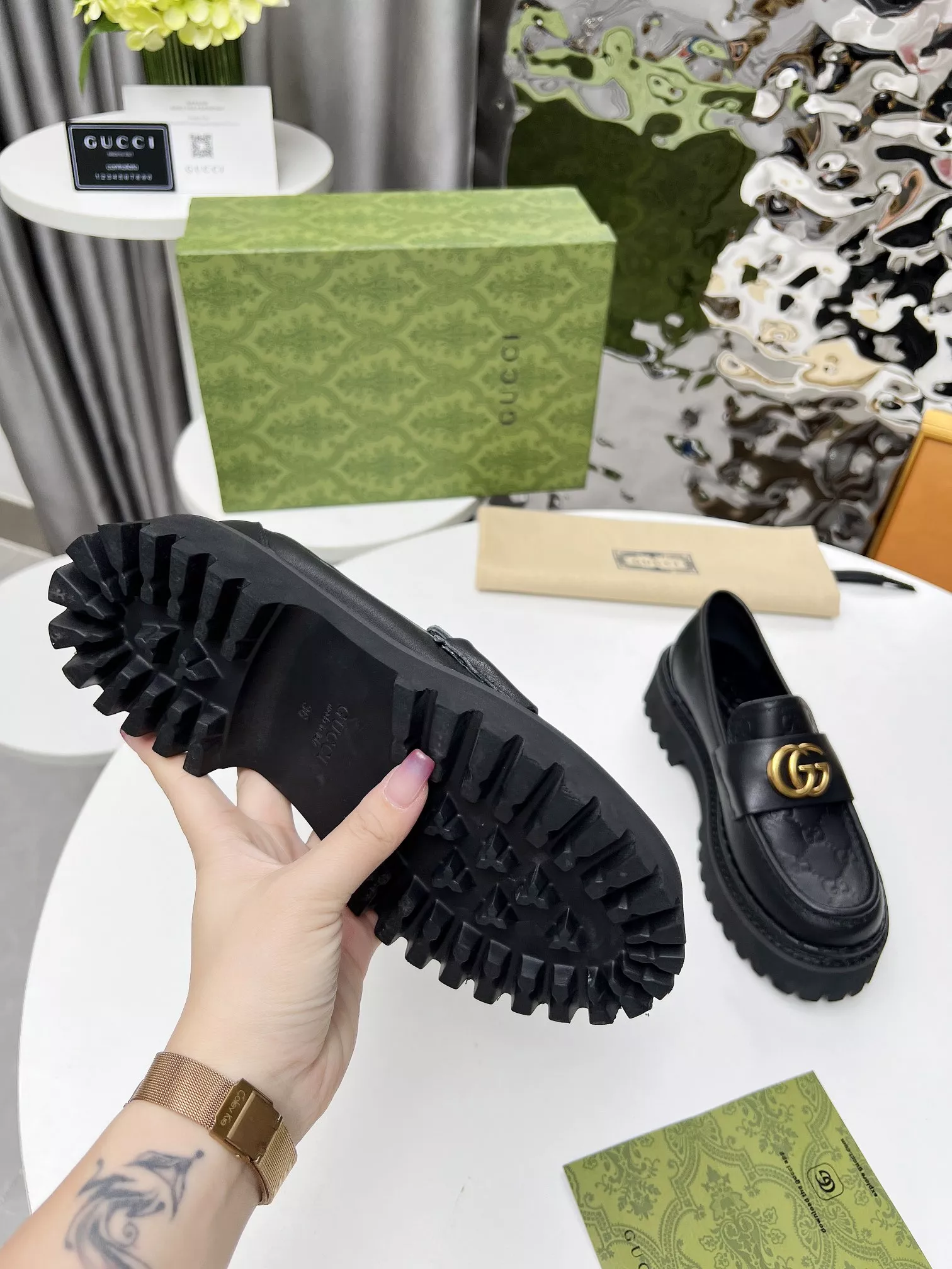 Gucci Oxfords Shoes For Women Unique 8692