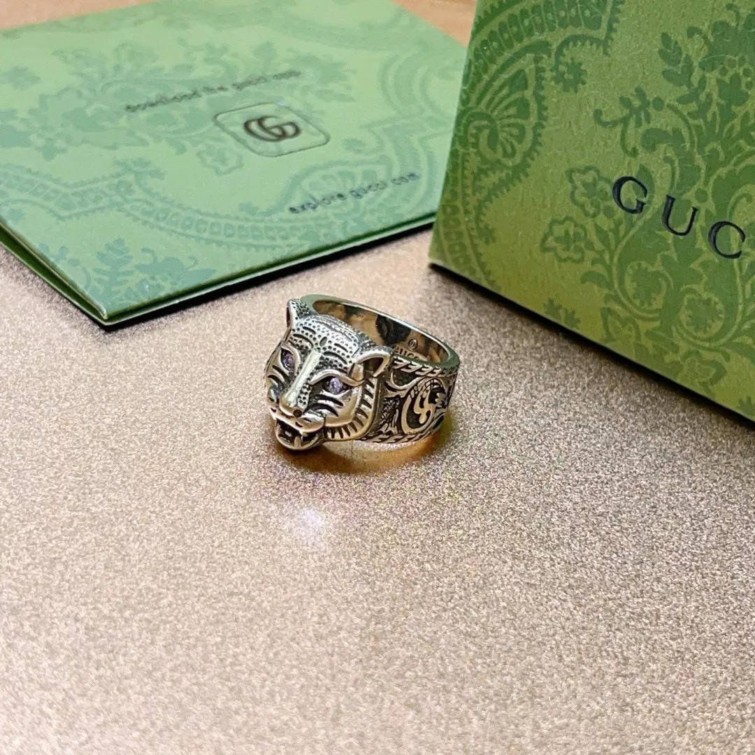 Gucci Rings For Unisex DailyWear 6581