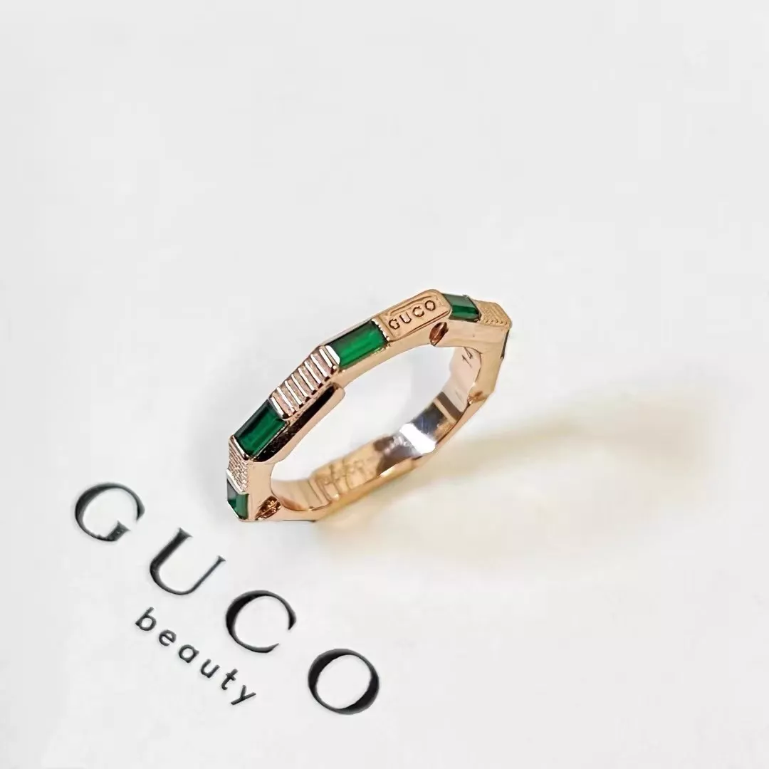 Gucci Rings For Unisex In Rose Gold Minimalist 6147