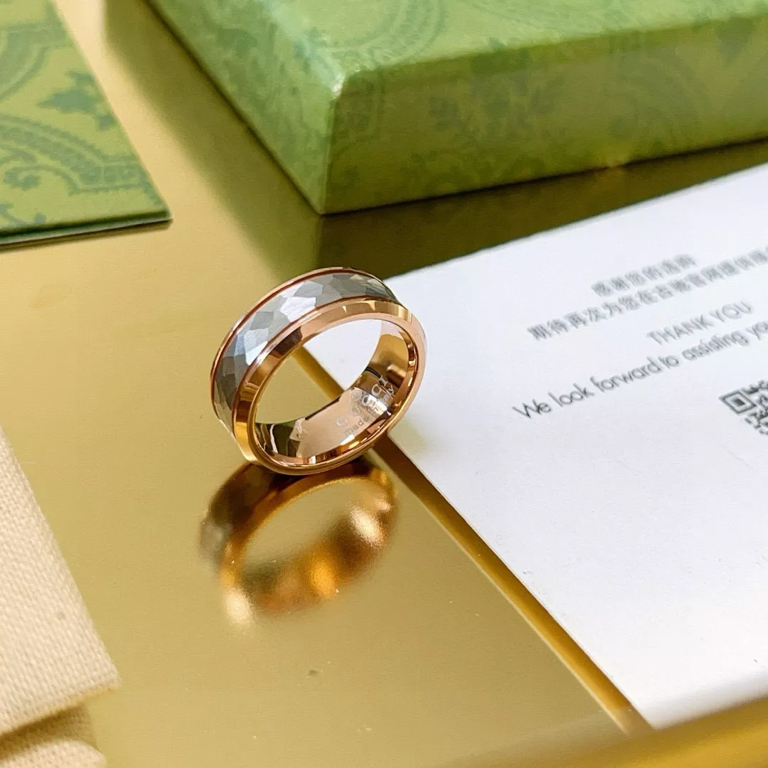 Gucci Rings In Rose Gold Cozy 5272
