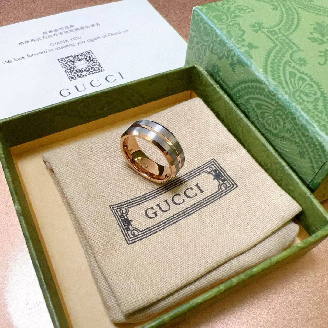 Gucci Rings In Rose Gold GoAnywhere 9662