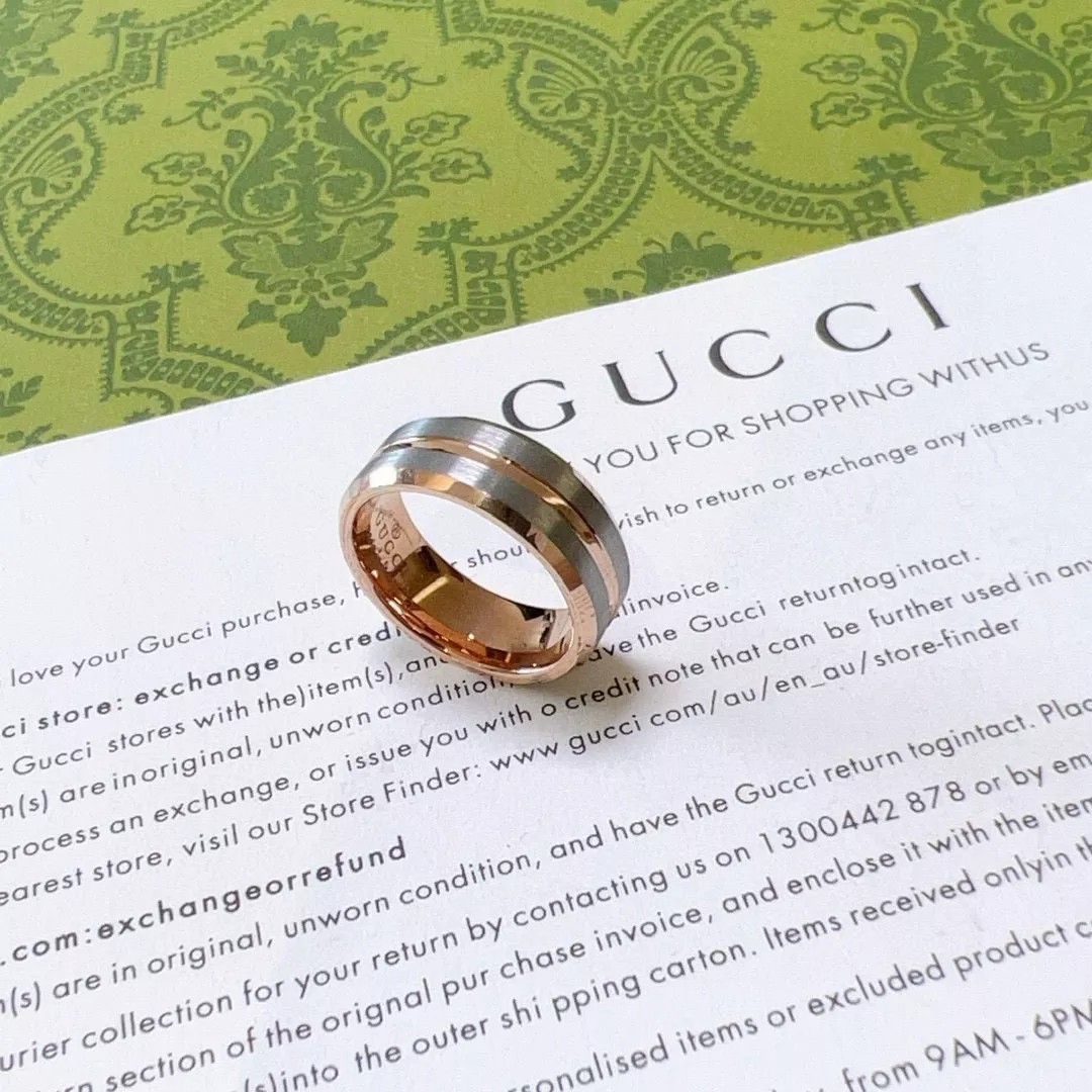 Gucci Rings In Rose Gold GoAnywhere 9662