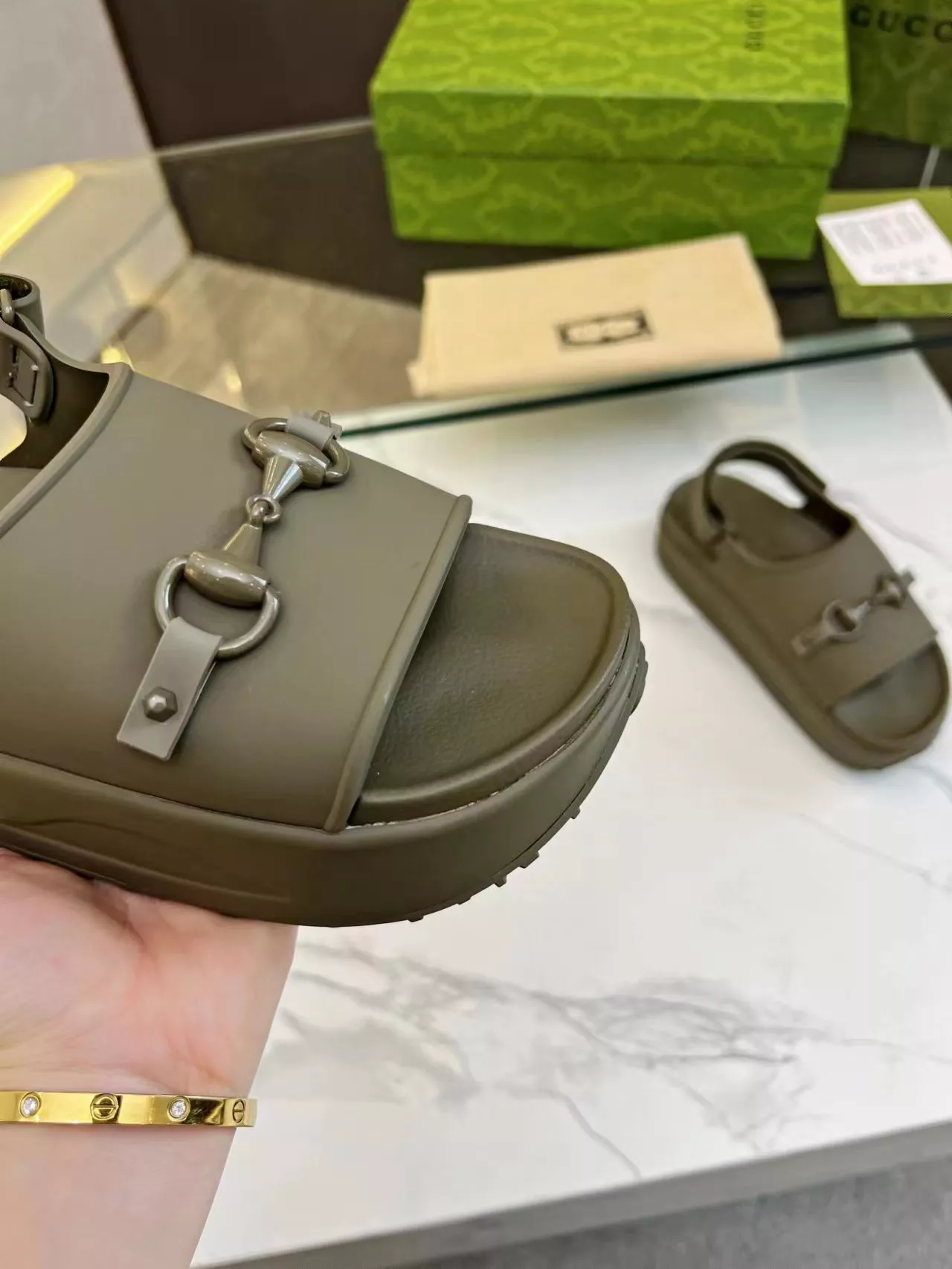 Gucci Sandal For Women Compact 9727
