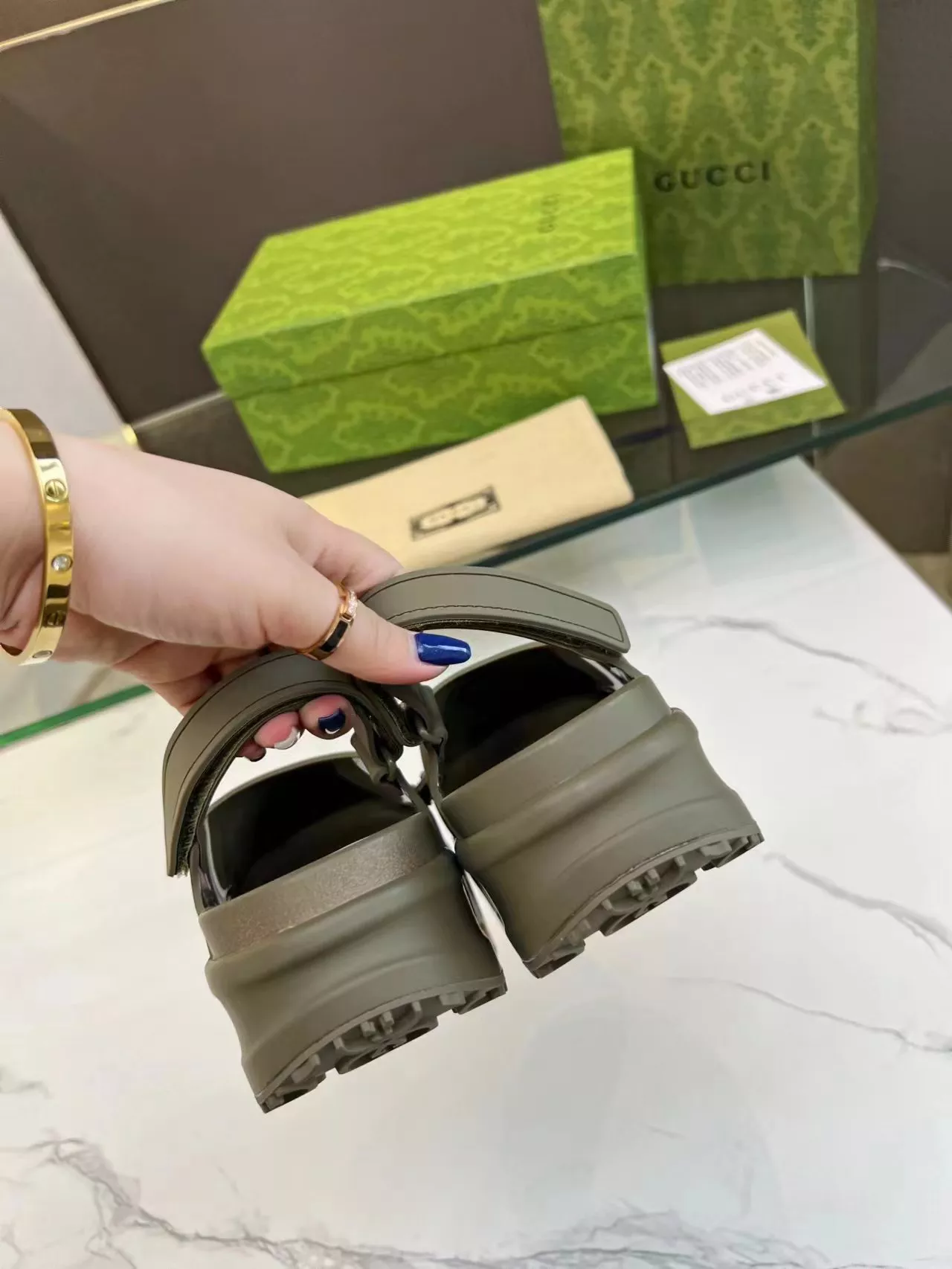 Gucci Sandal For Women Compact 9727