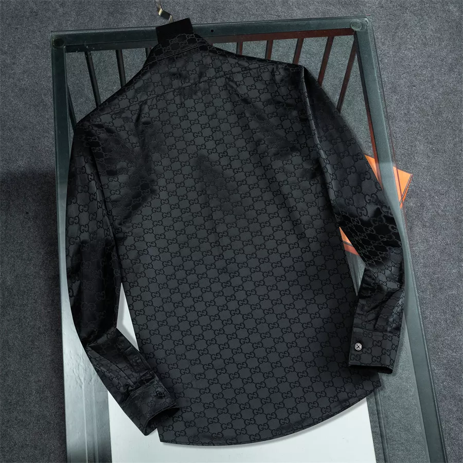 Gucci Shirts Long Sleeved For Men Bold 807