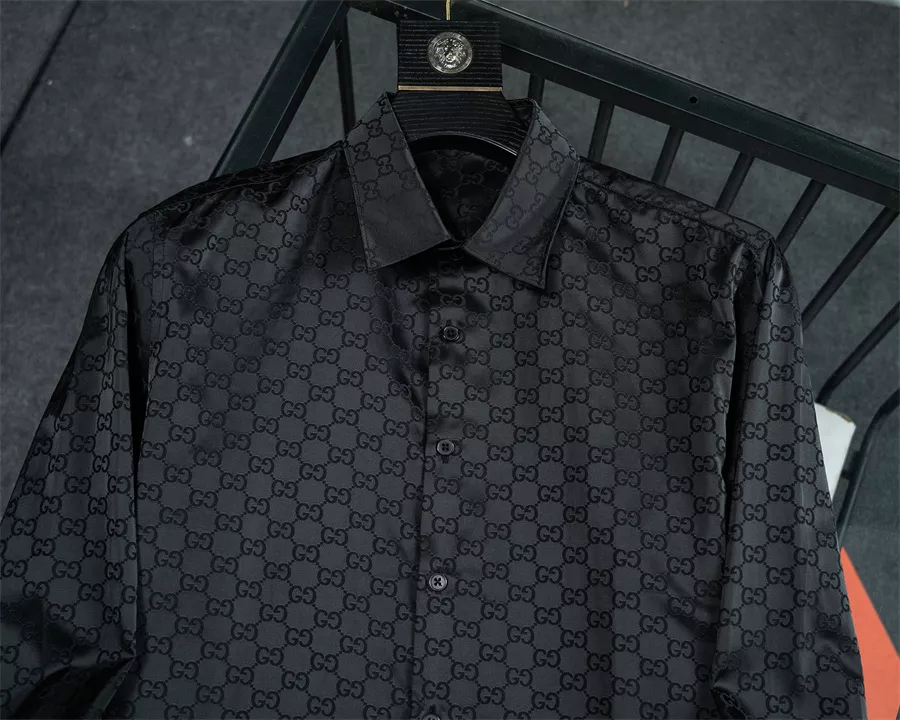 Gucci Shirts Long Sleeved For Men Bold 807