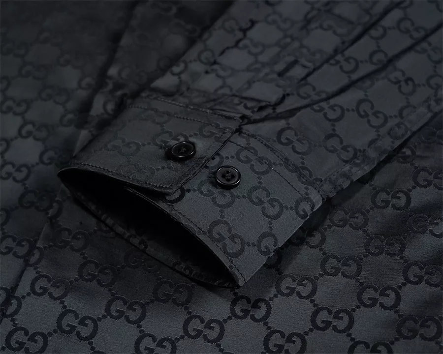 Gucci Shirts Long Sleeved For Men Bold 807