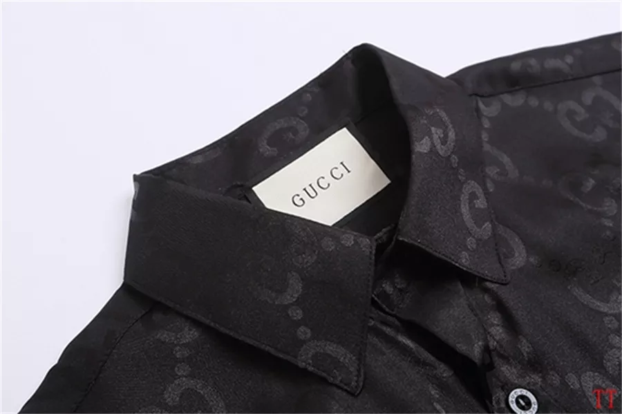 Gucci Shirts Long Sleeved For Men Cozy 1102