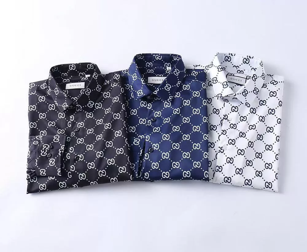 Gucci Shirts Long Sleeved For Men Durable 5508