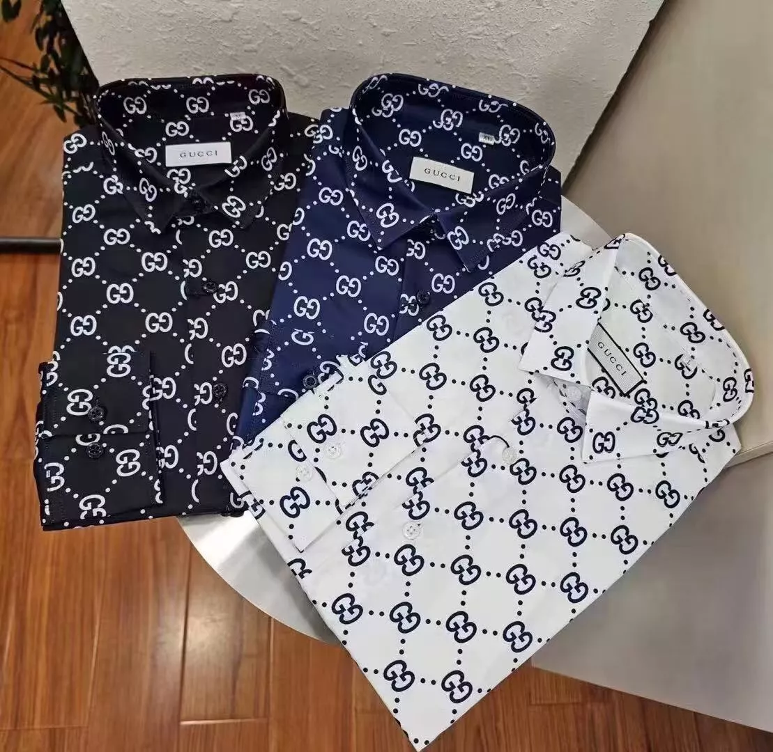 Gucci Shirts Long Sleeved For Men Durable 5508