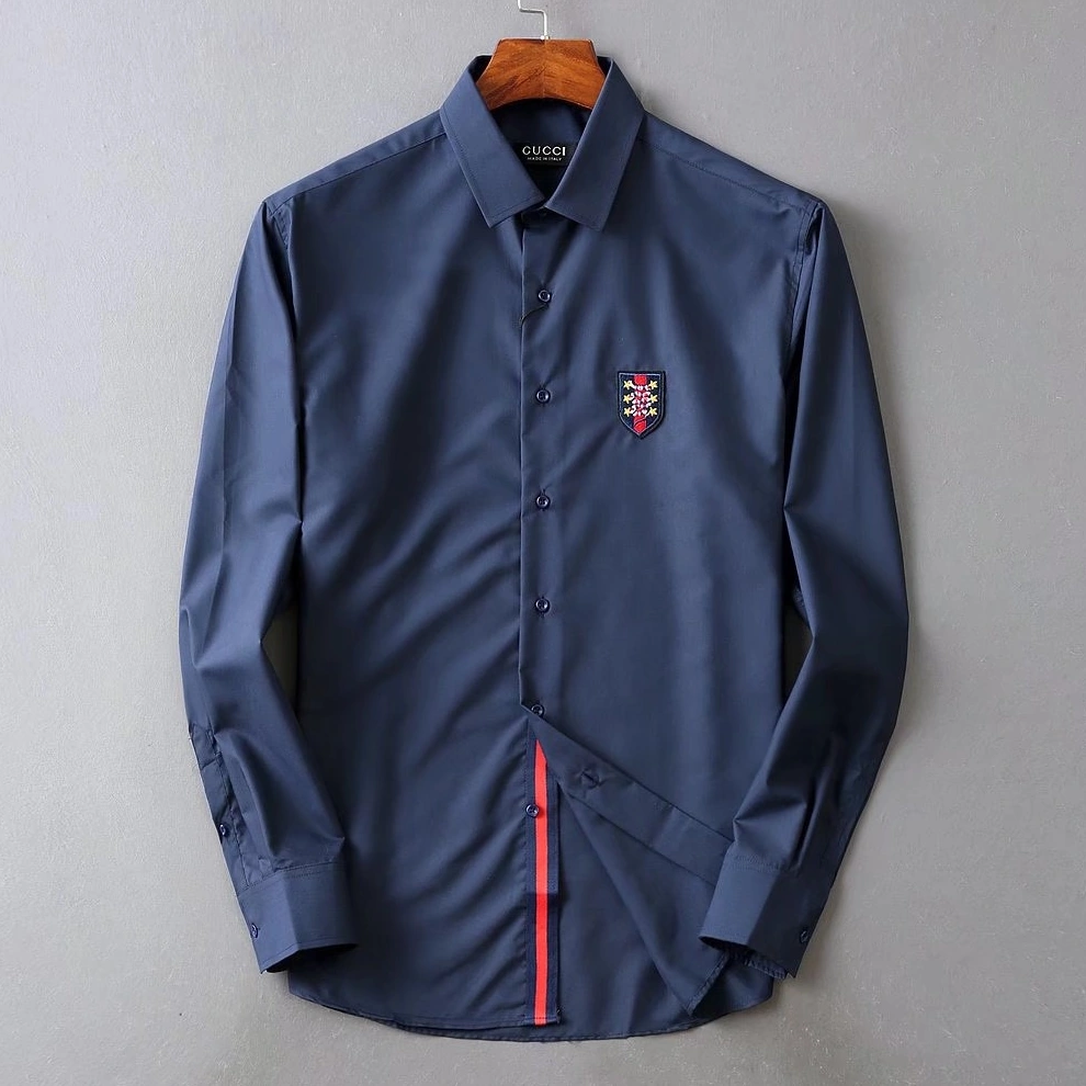 Gucci Shirts Long Sleeved For Men EasyMatch 5446