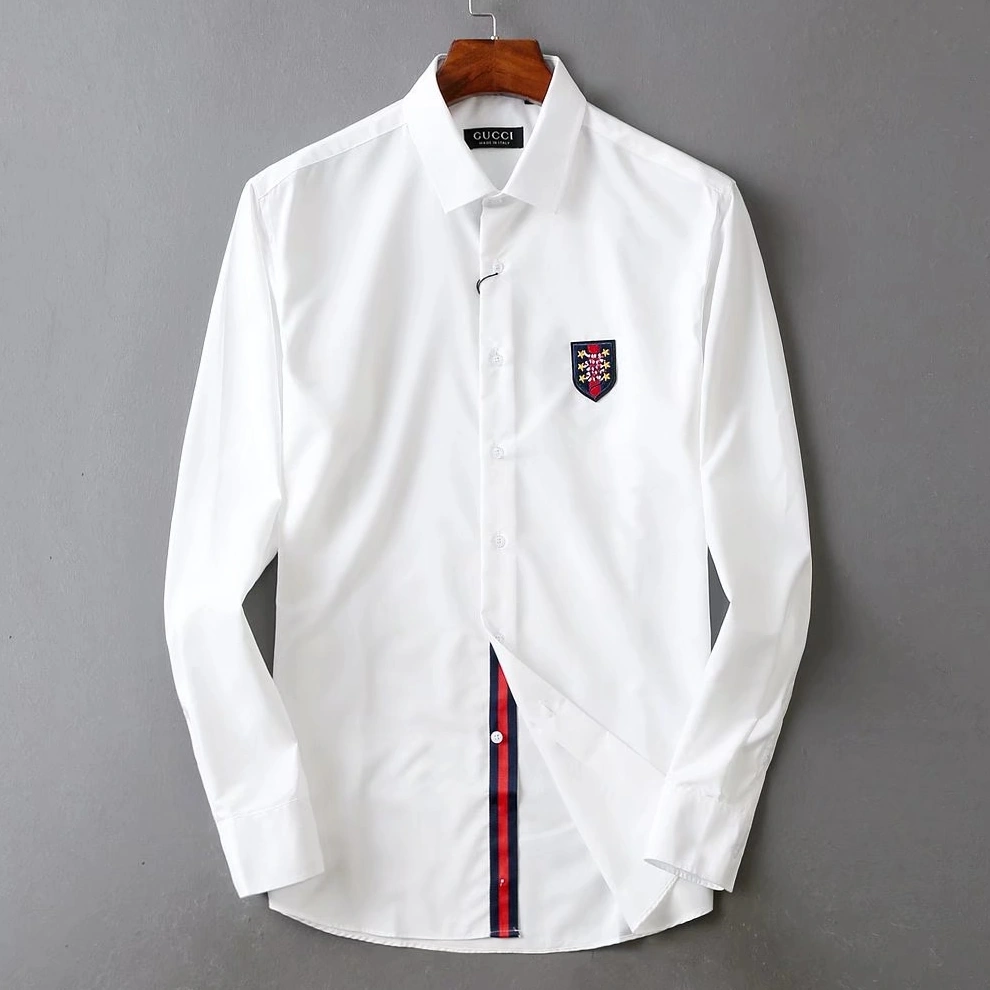 Gucci Shirts Long Sleeved For Men EasyMatch 7048