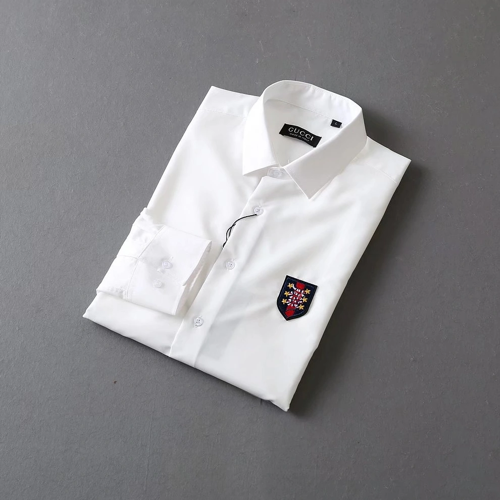 Gucci Shirts Long Sleeved For Men EasyMatch 7048