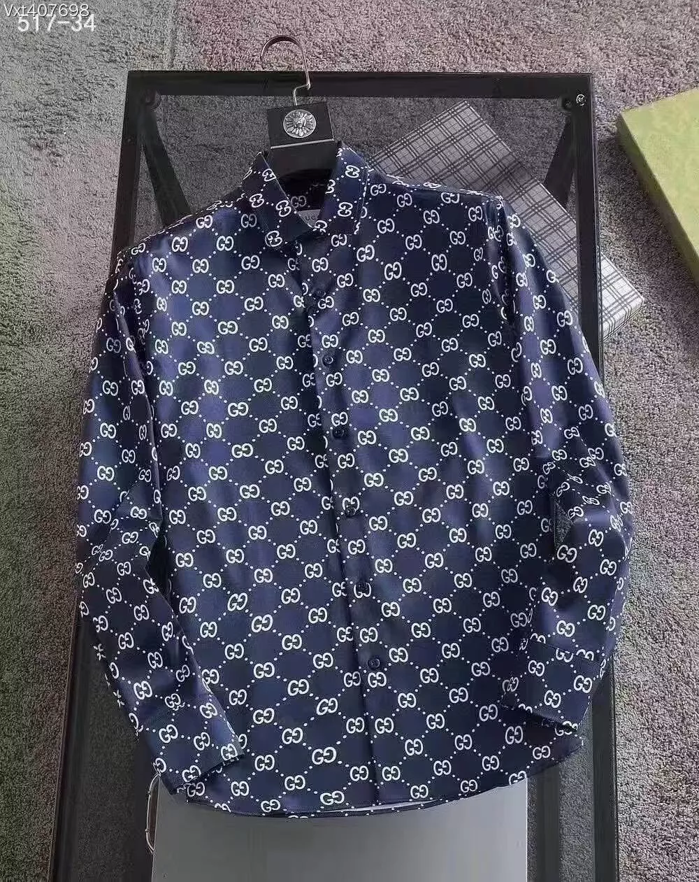 Gucci Shirts Long Sleeved For Men Vibrant 2864