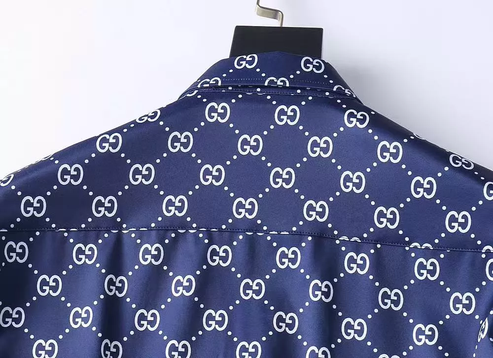 Gucci Shirts Long Sleeved For Men Vibrant 2864