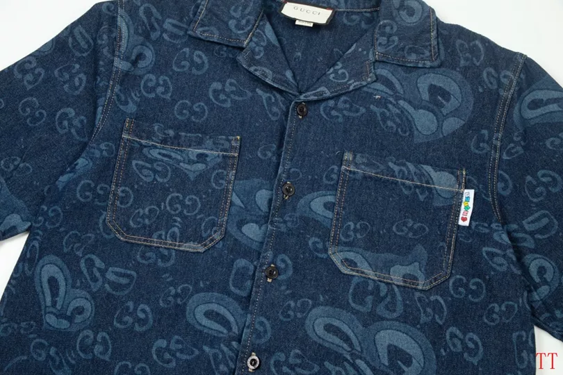 Gucci Shirts Short Sleeved For Unisex DailyWear 6752